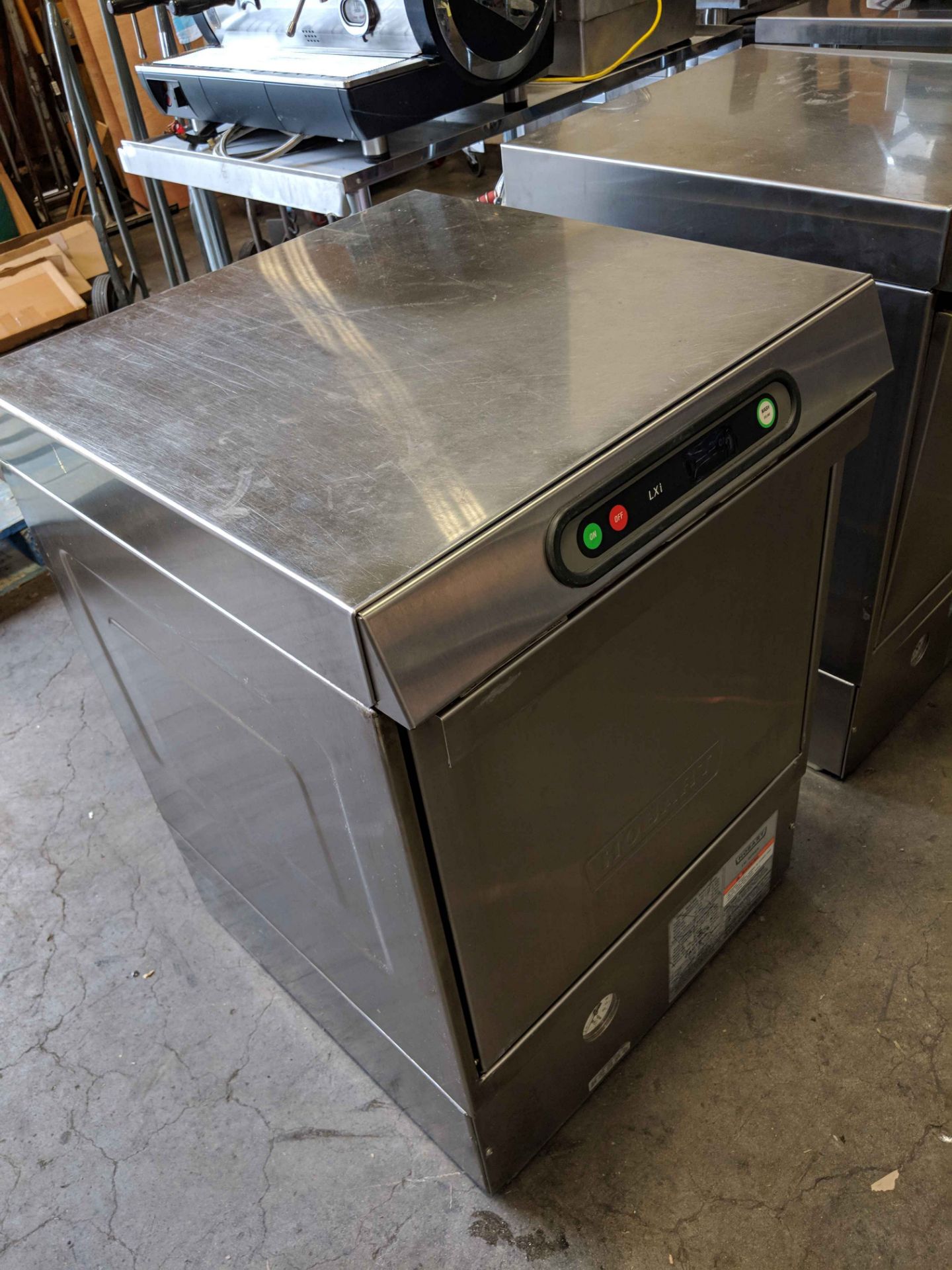 Hobart LXiH High Temp Undercounter Dishwasher - Image 5 of 5