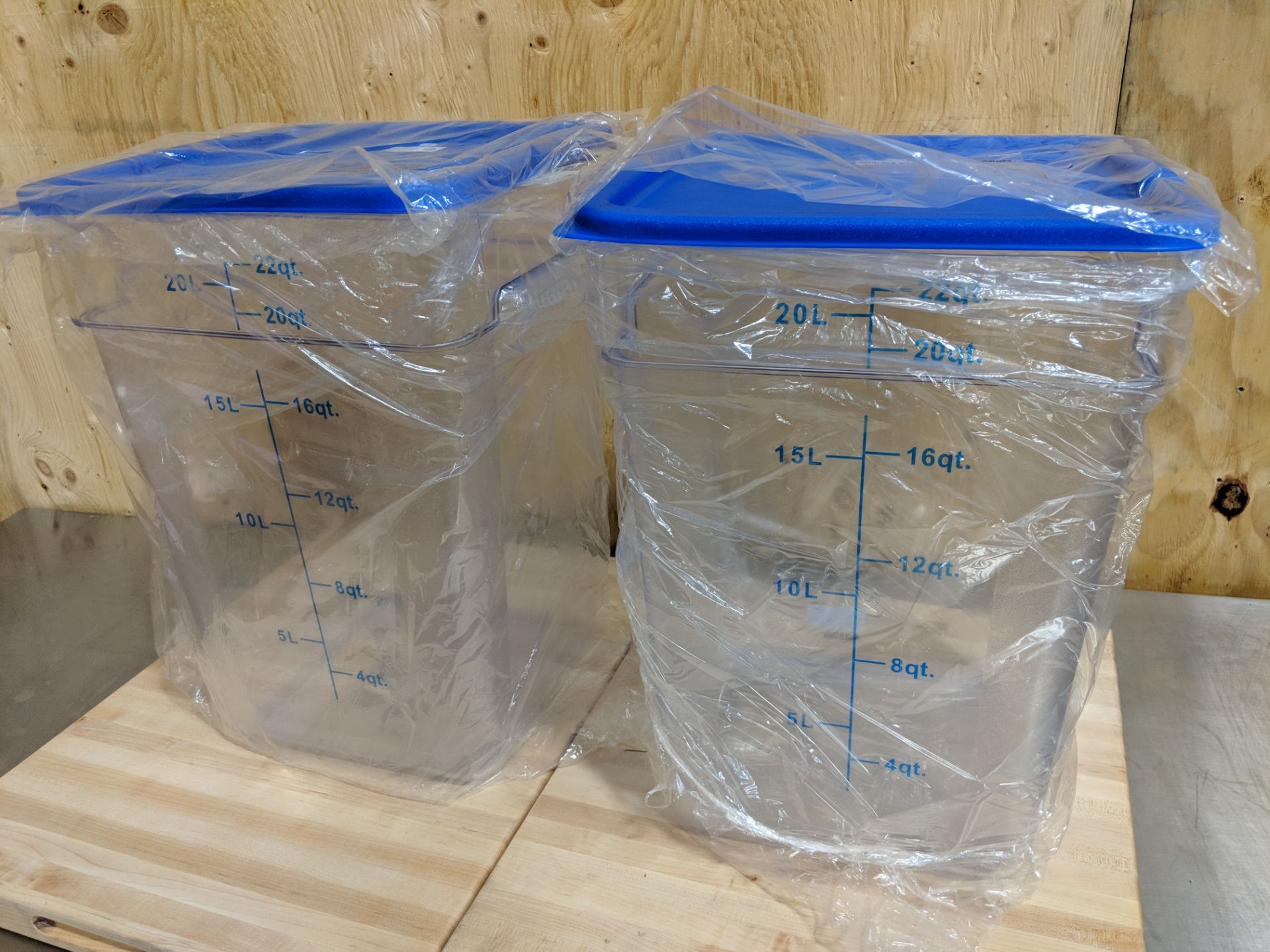 22qt Polycarb Ingredient Bins - lot of 2 - Image 2 of 2