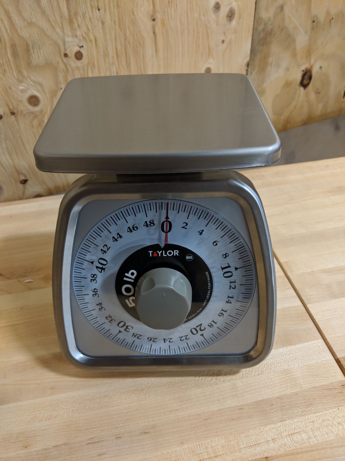 50lb Mechanical Portion Control Scale, Taylor TS50 - Image 2 of 3