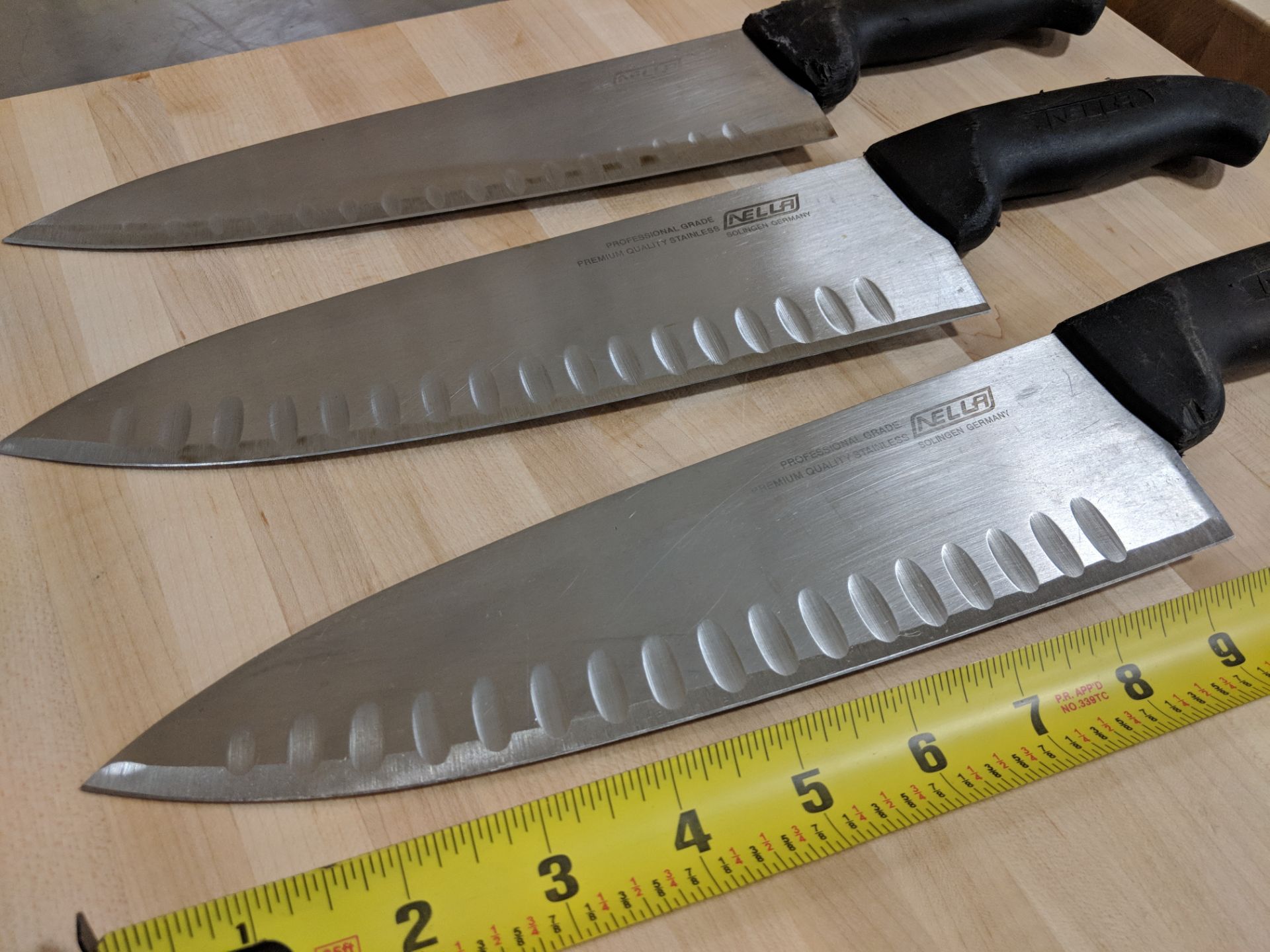Large Black Knives - Lot of 3 - Image 2 of 2