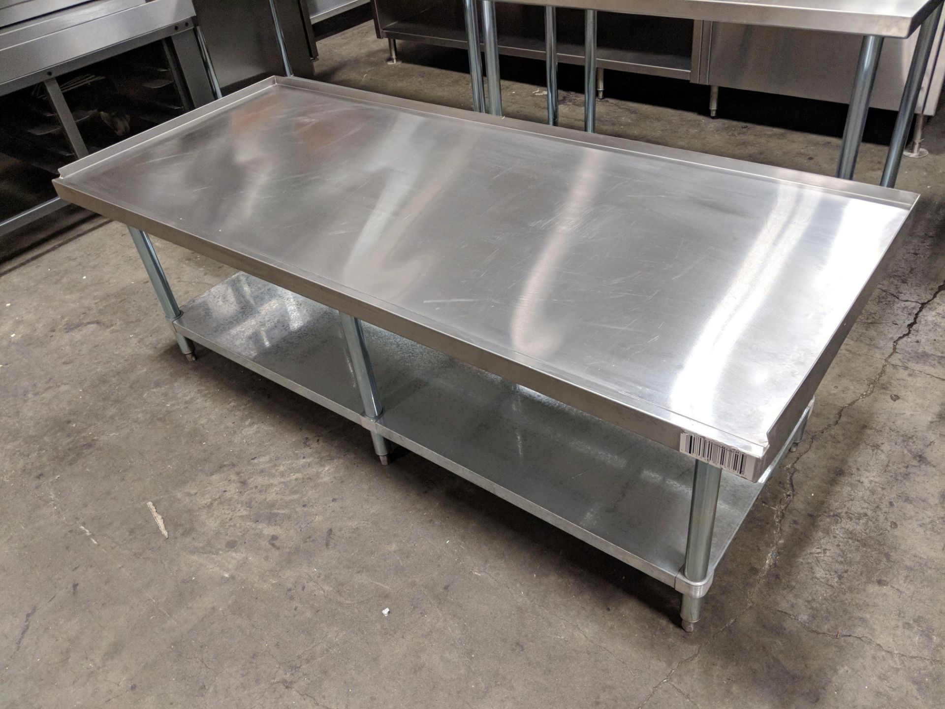 30" x 72" Stainless Steel Equipment Stand