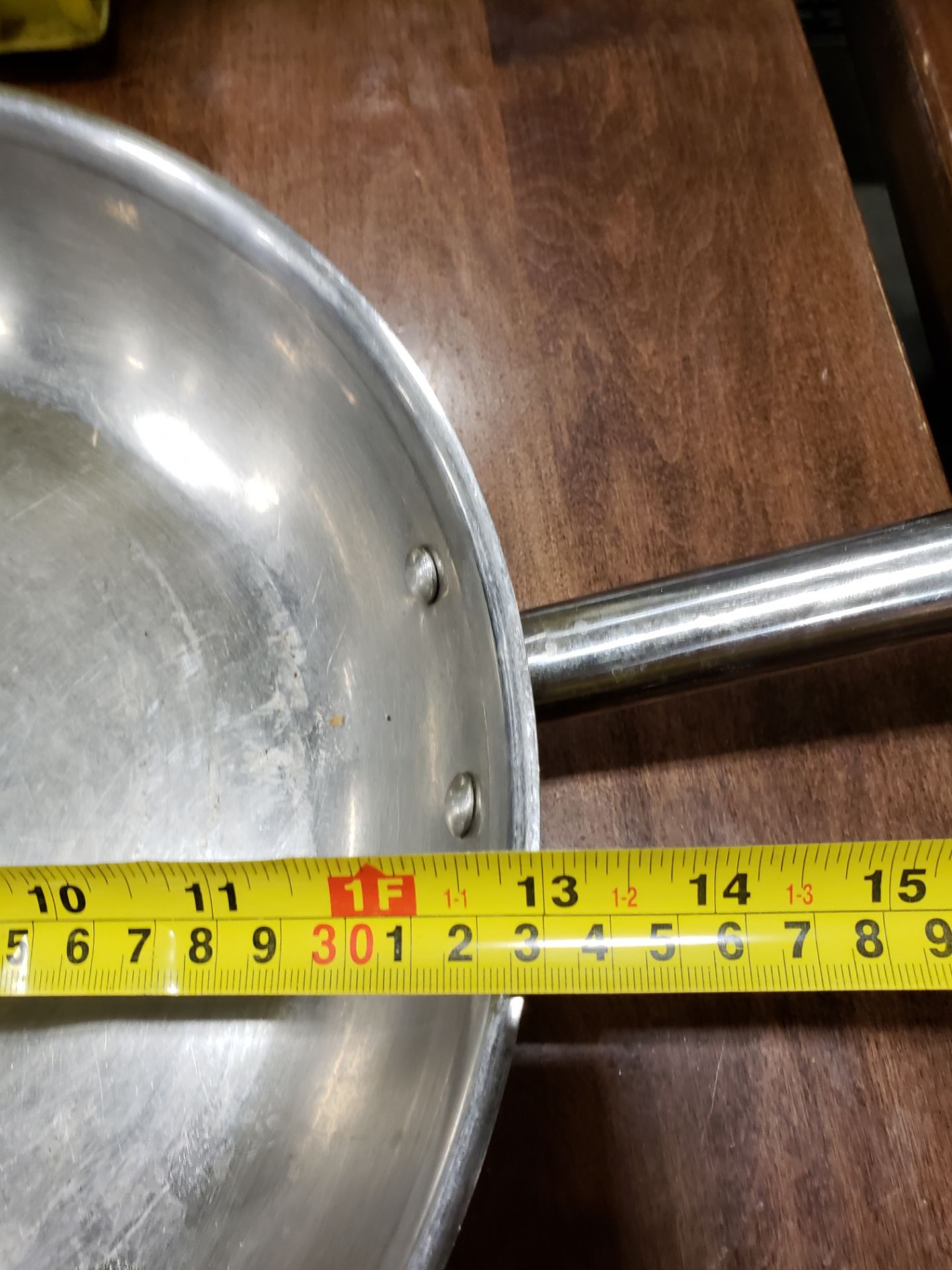 Stainless Steel Fry Pans 1 x 13" & 1 x 10" - Lot of 2 - Image 2 of 5