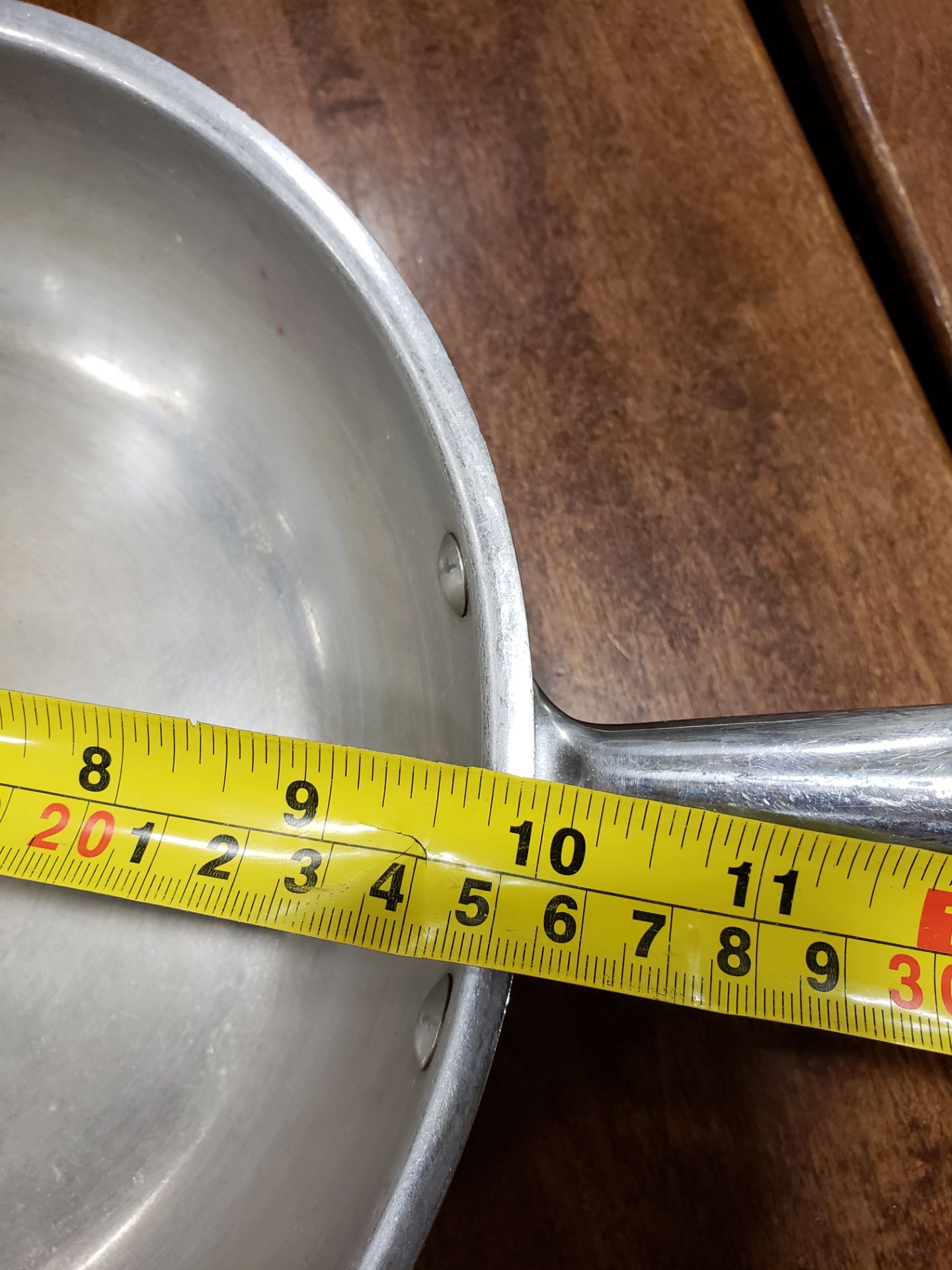 Stainless Steel Fry Pans 1 x 13" & 1 x 10" - Lot of 2 - Image 3 of 5