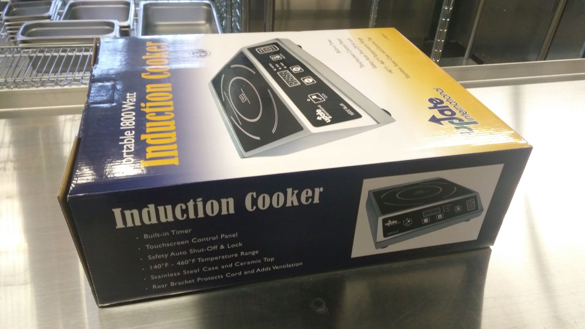 Update IC-1800WN Countertop Commercial Induction Cooktop - Image 2 of 3