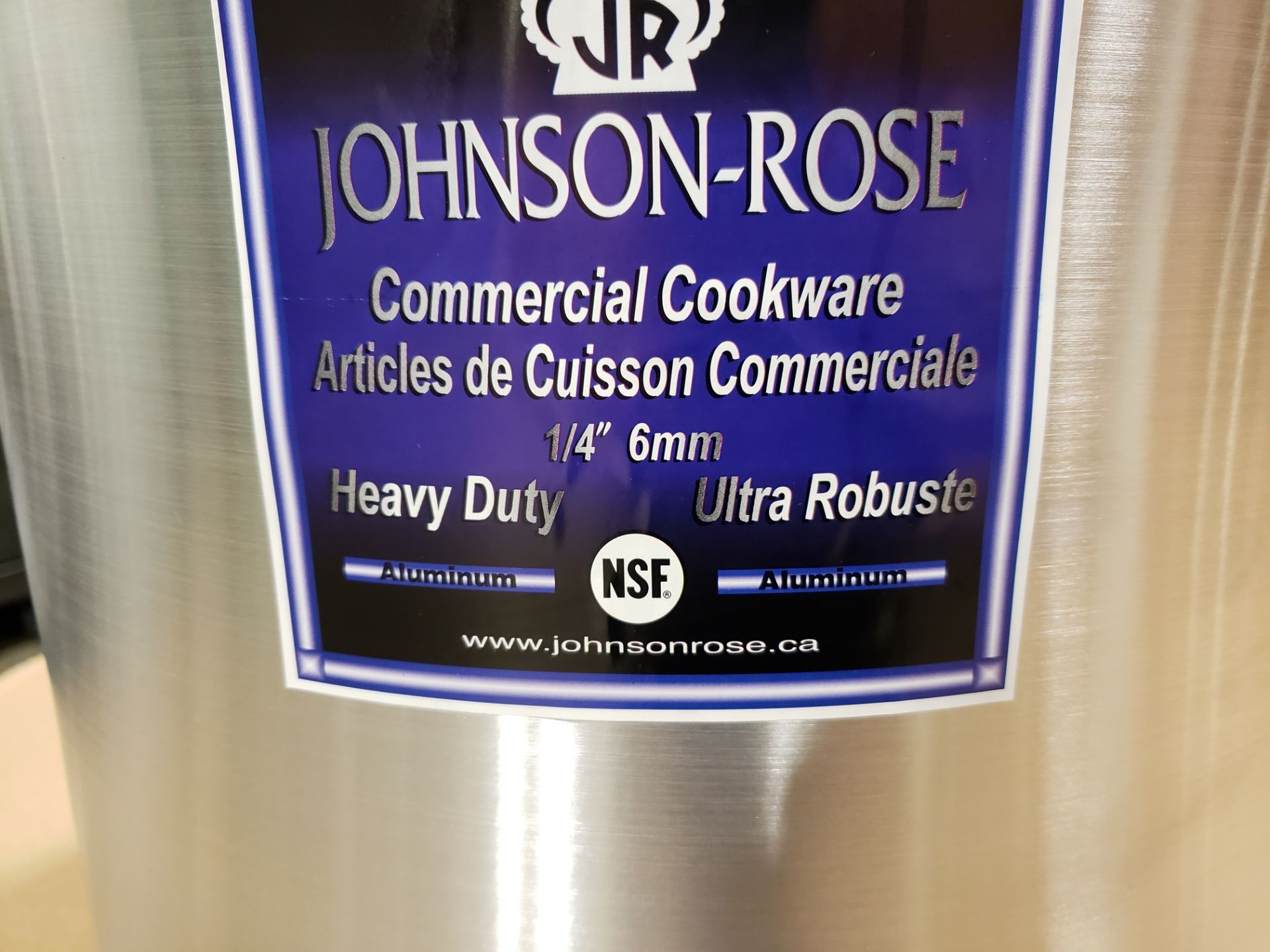 60 QT Heavy Duty Aluminum Stock Pot - JR65760 - Image 2 of 3