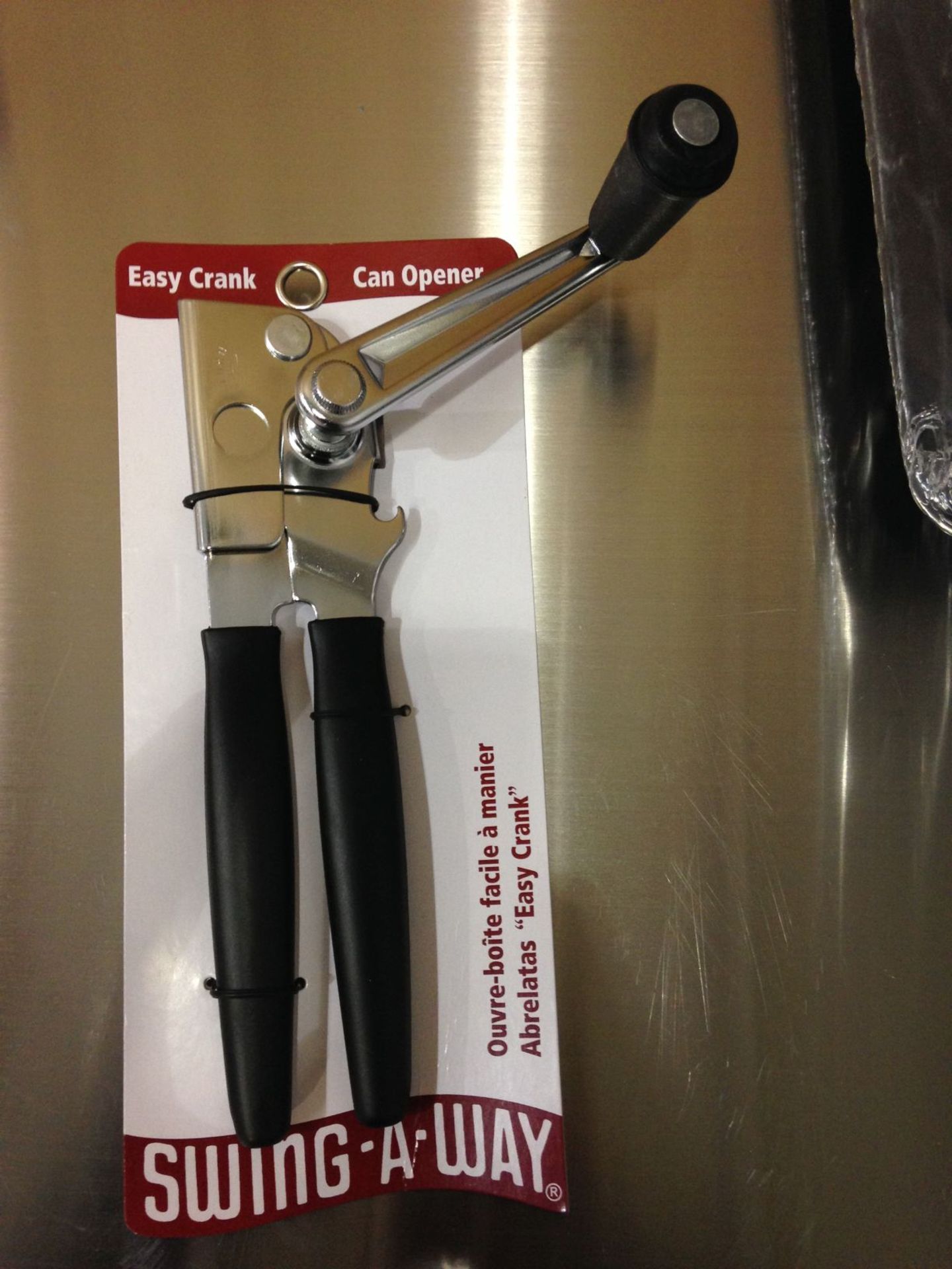 Swing-A-Way Easy Crank Can Opener