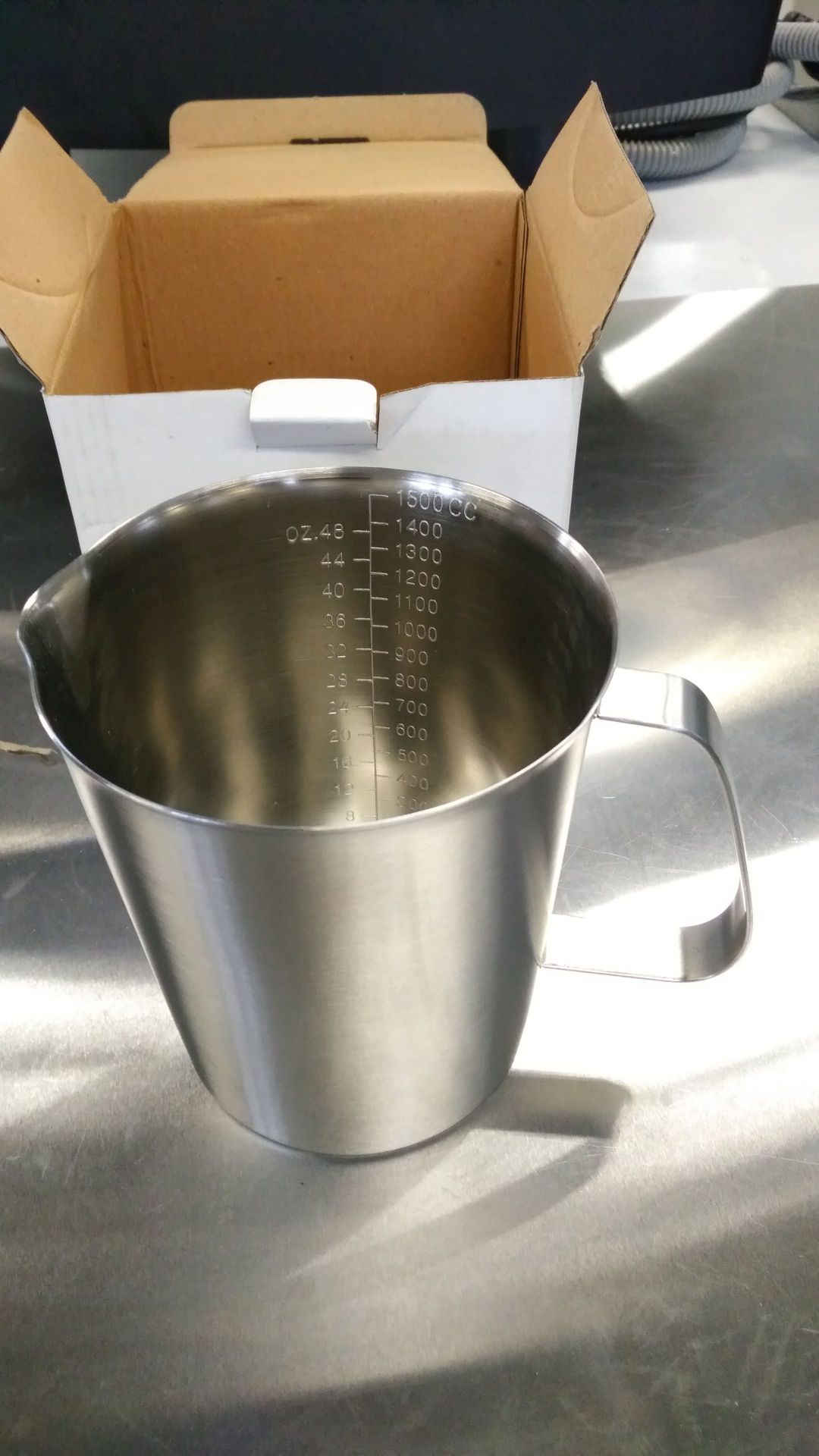 1500ml Heavy Duty Stainless Graduated Measure