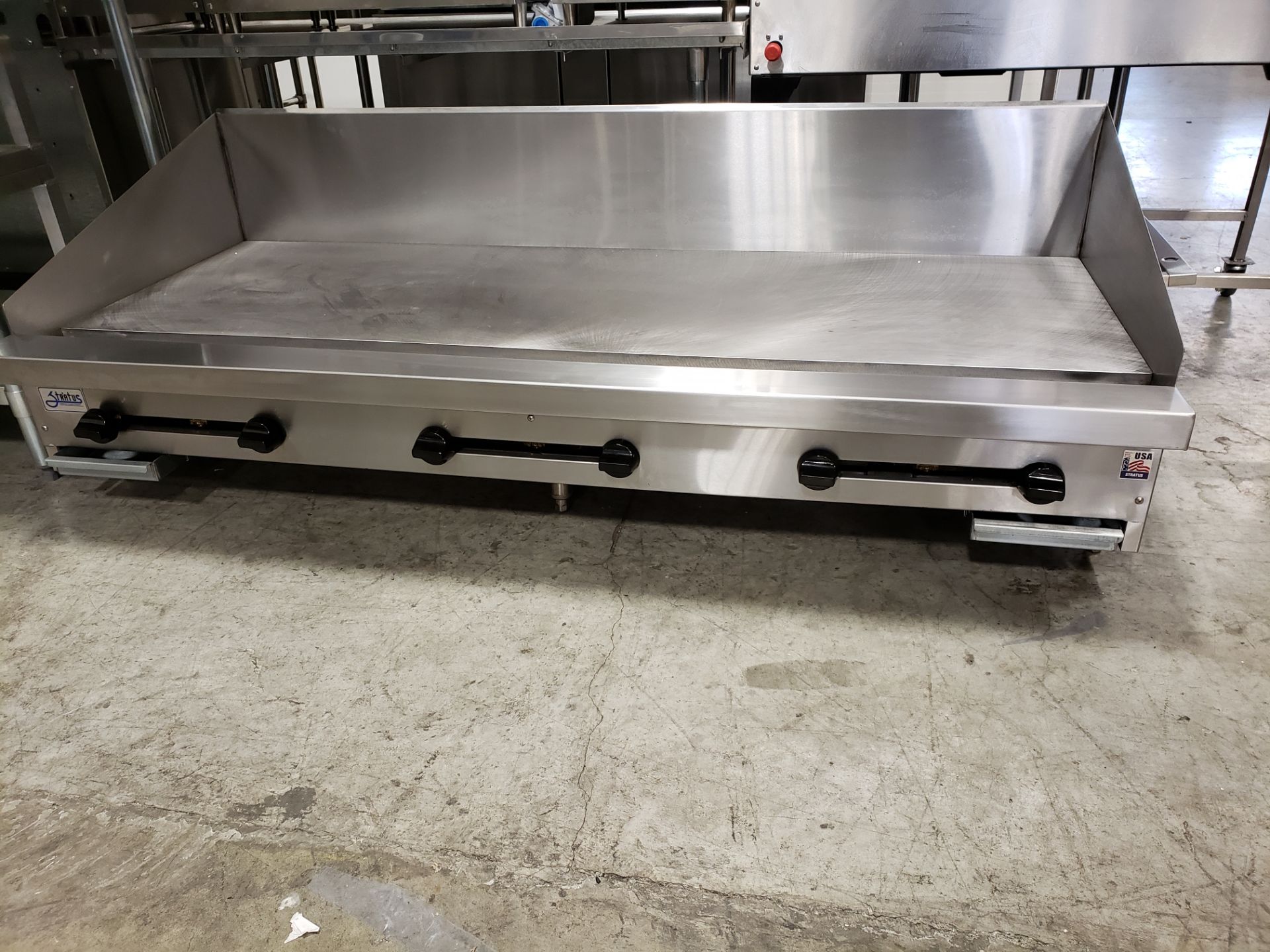 72" Natural Gas Counter Top Manual Griddle - US Made - Model SMG-72 - Image 2 of 4