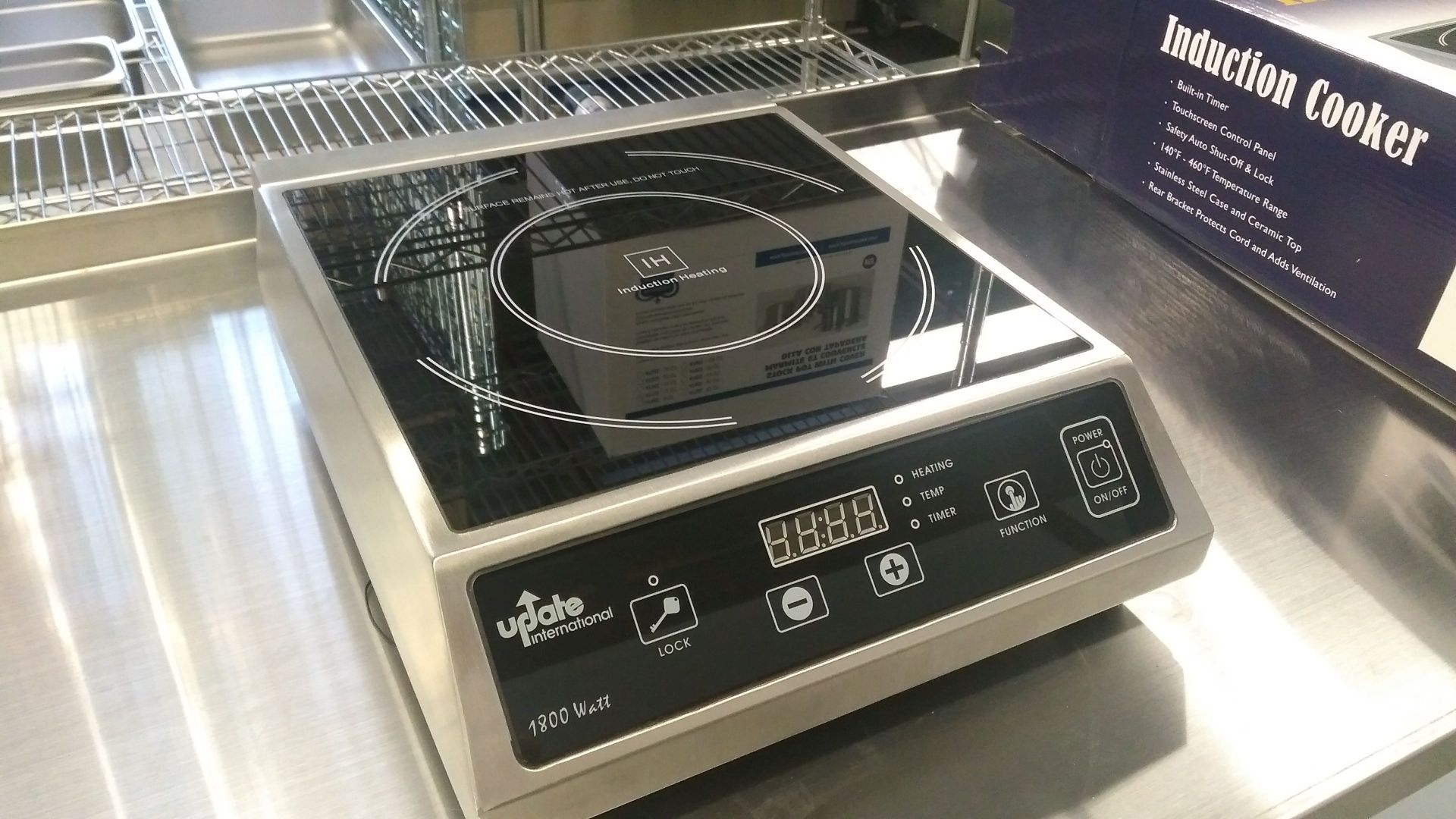 Update IC-1800WN Countertop Commercial Induction Cooktop - Image 2 of 4