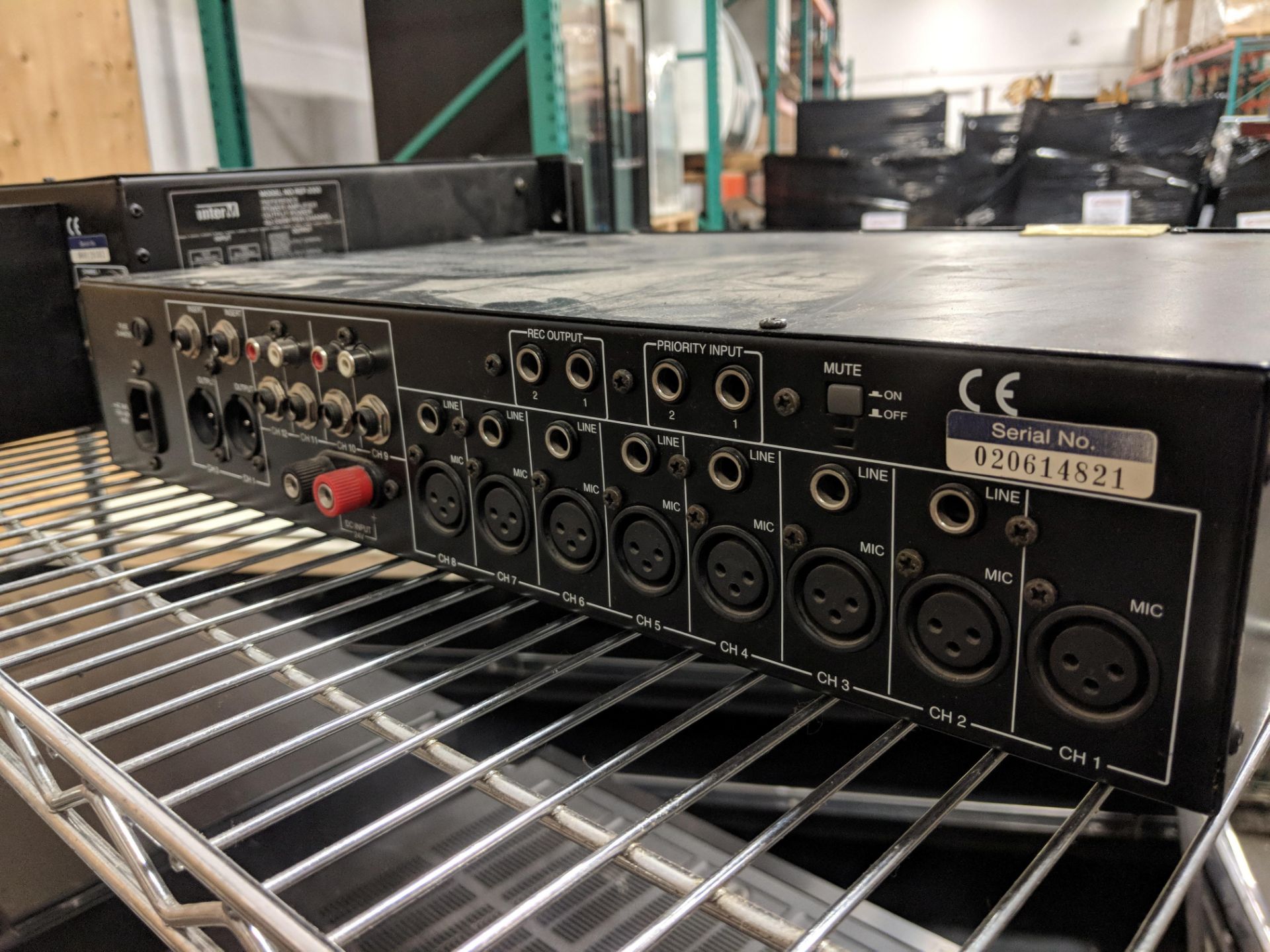 Inter-M PP-9214 Two-Zone Mixer Preamplifier - Image 2 of 3