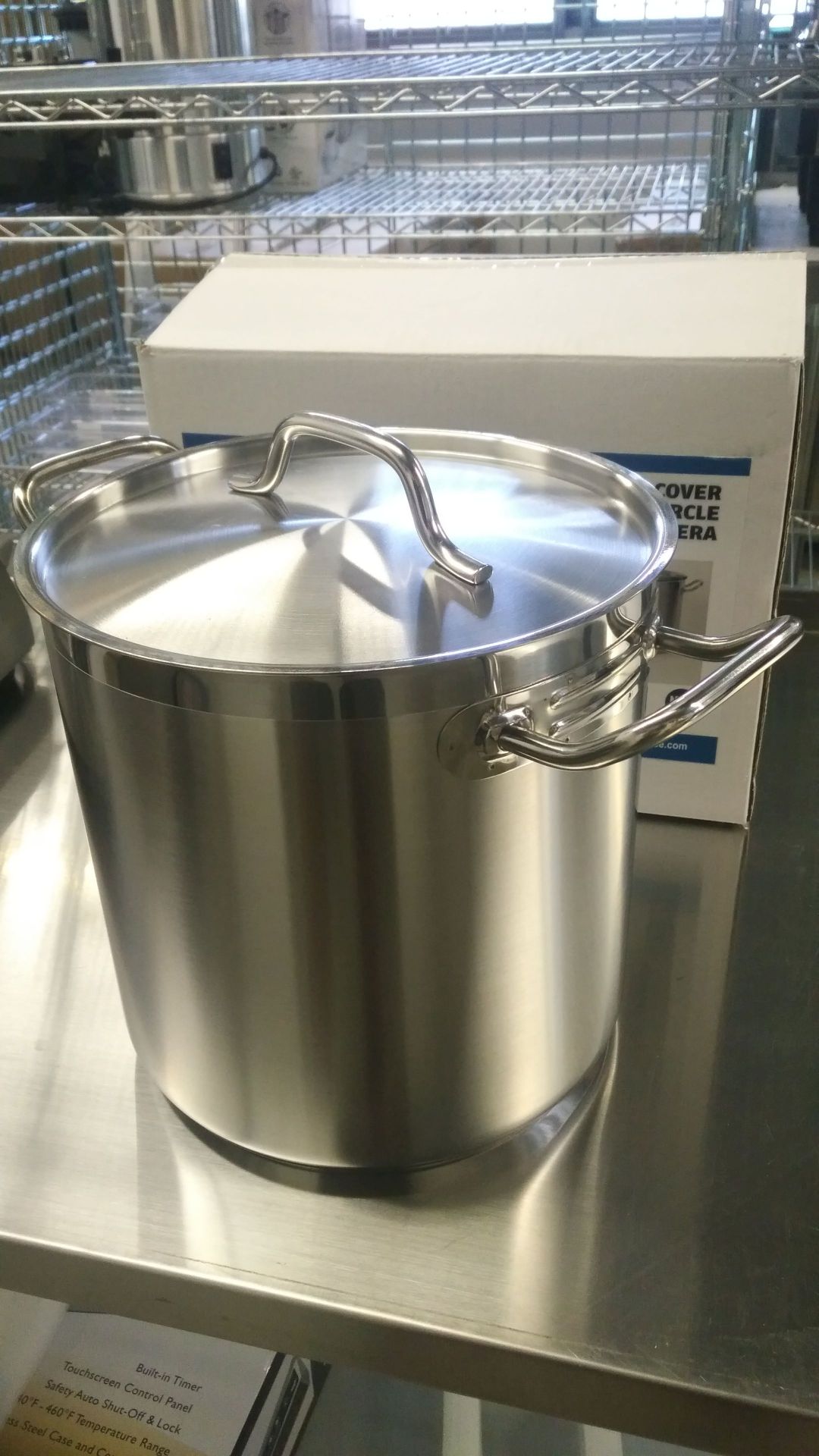 12qt Heavy Duty Stainless Stock Pot, Induction Capable - Image 2 of 5