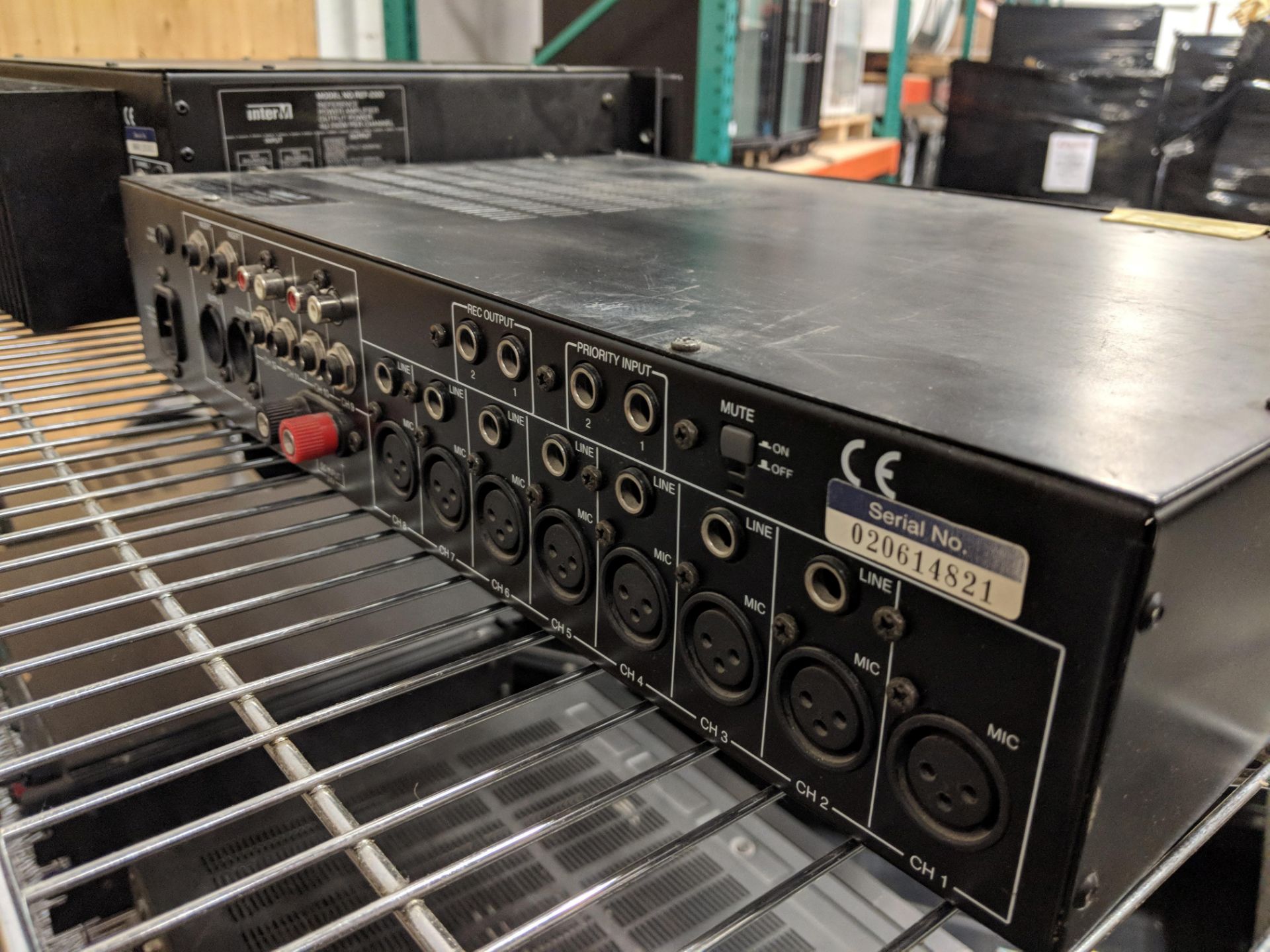 Inter-M PP-9214 Two-Zone Mixer Preamplifier - Image 3 of 3