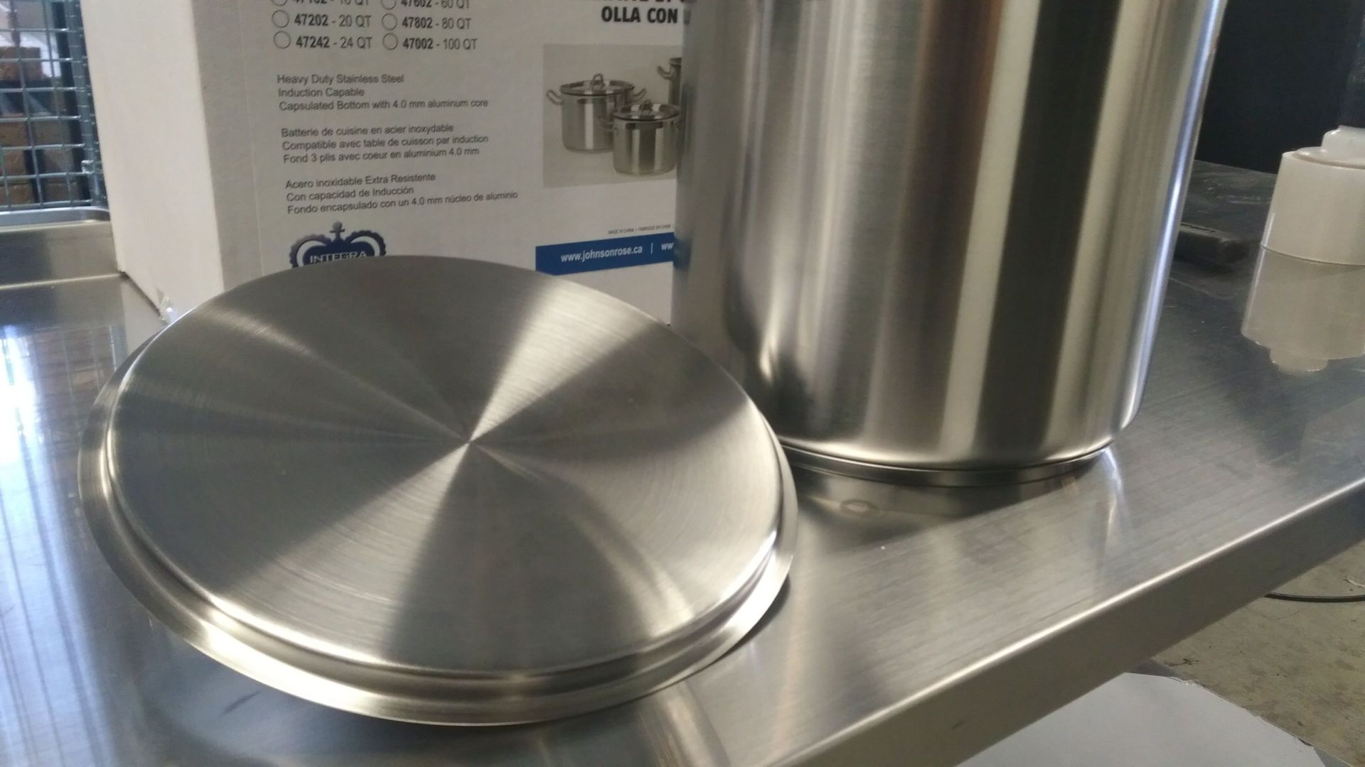 12qt Heavy Duty Stainless Stock Pot, Induction Capable - Image 3 of 5