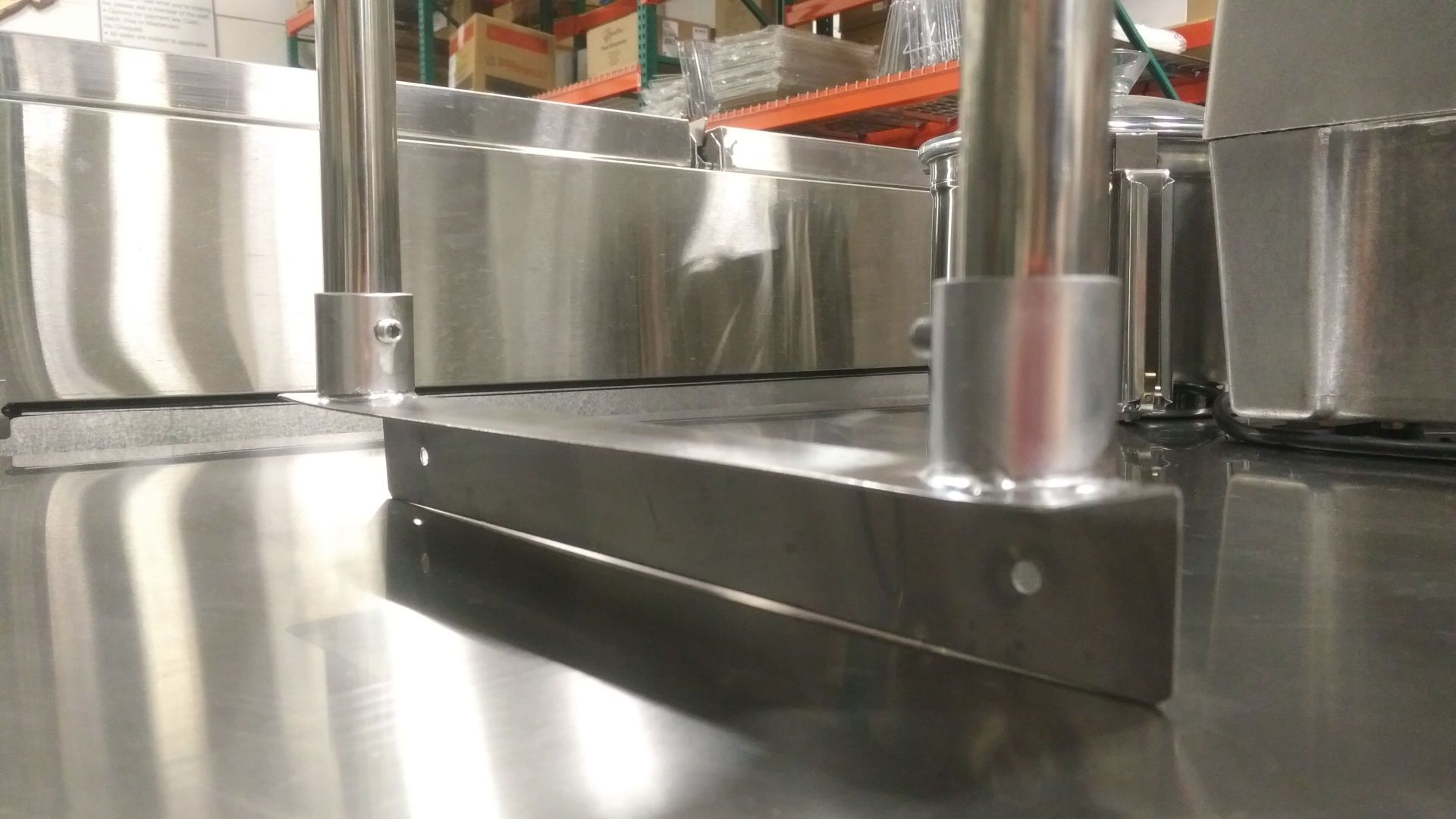 48" Stainless Steel Double Overshelf - Image 6 of 6