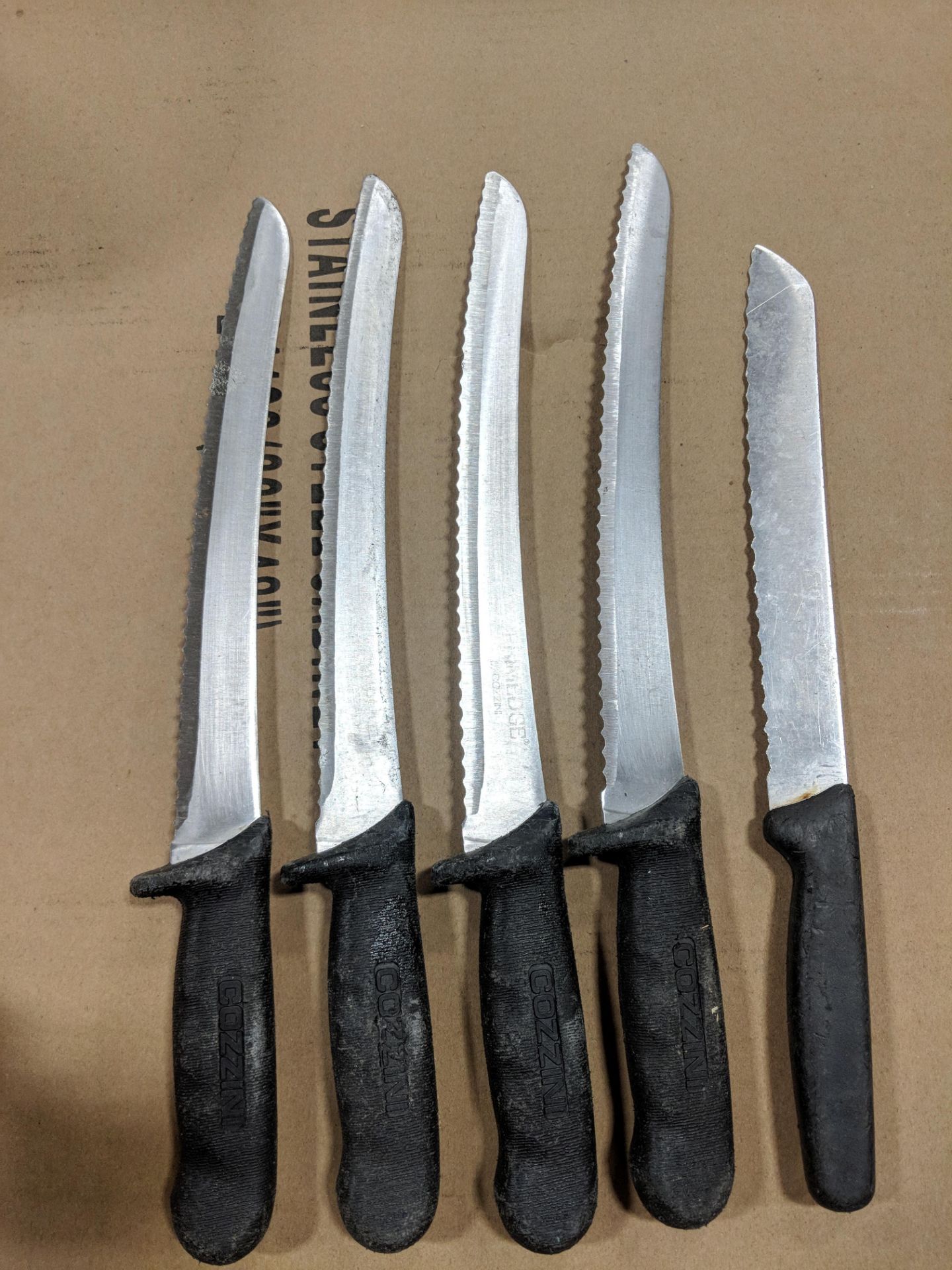 Serrated Knives - Lot of 5