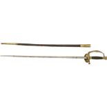 High Ranking Officer Sword of the Headquarters, Model 1852, Second Empire