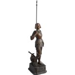 Statuette JEANNE D'ARC, end of 19th Century