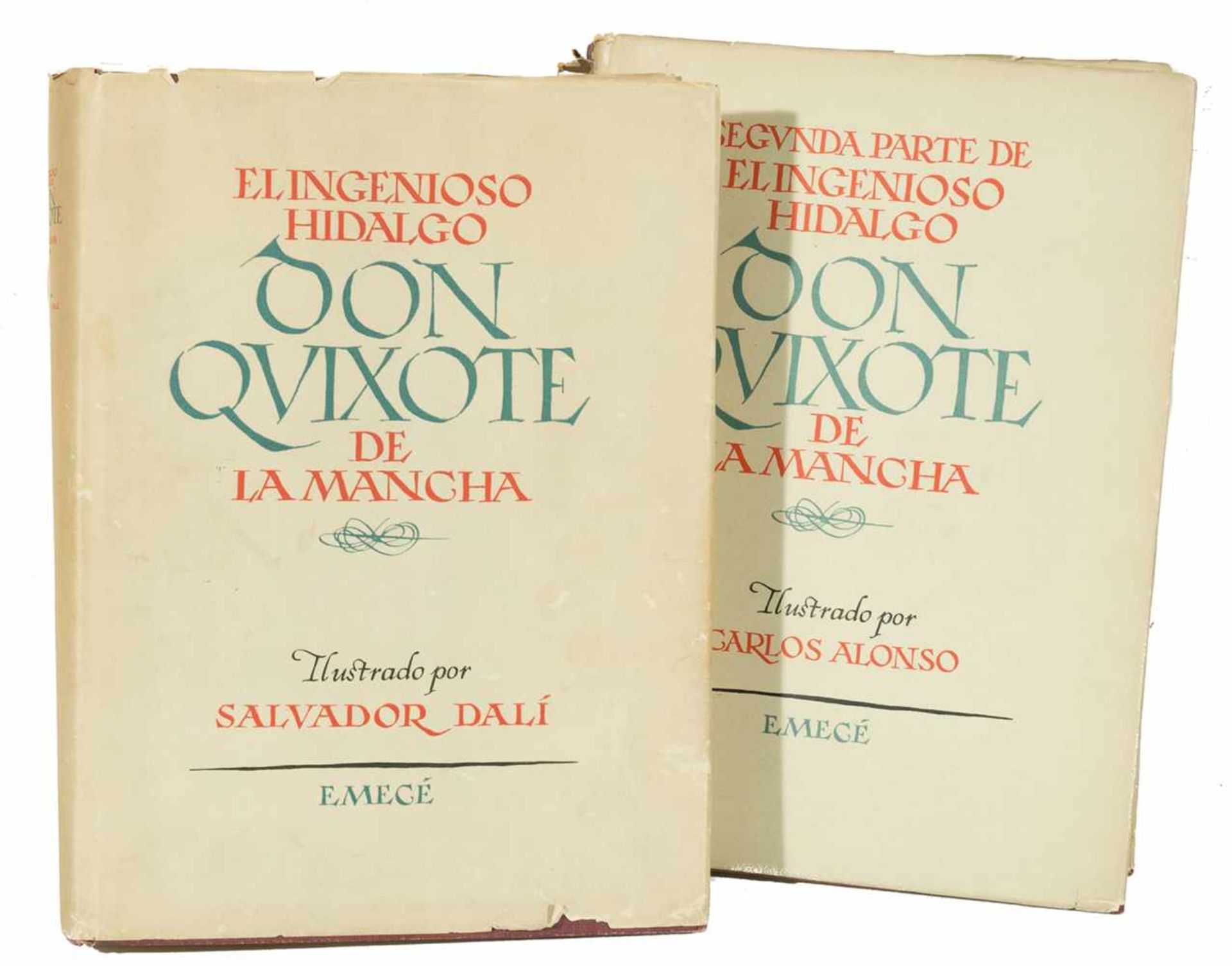 Salvador Dalí (Figueres, 1904 - 1989) "Don Quijote y Sancho Panza" Ballpoint pen drawing on paper. - Bild 4 aus 5