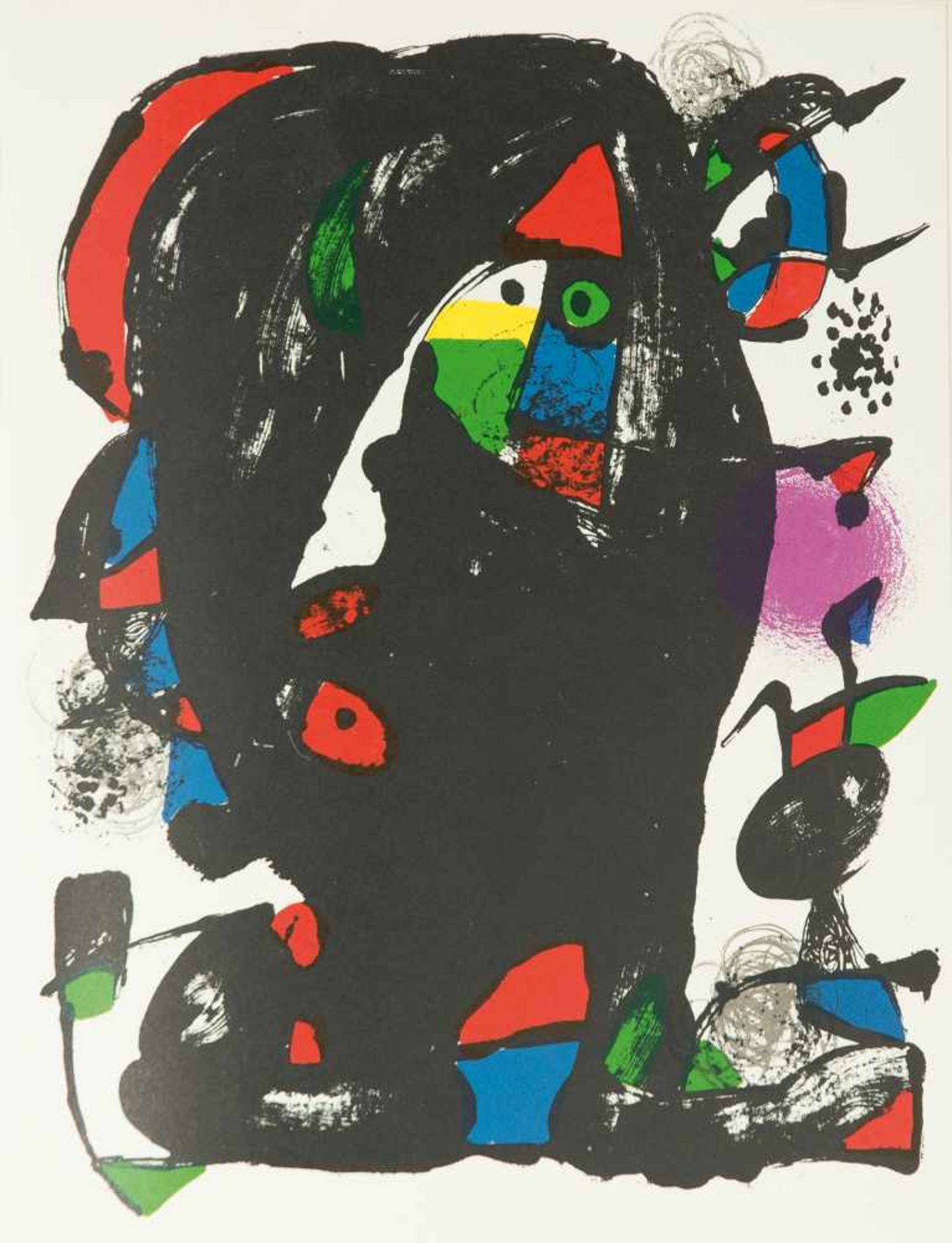 Joan Miró (Barcelona,1893 - Palma de Mallorca 1983) "Miró lithograph. Volume IV. 1969 - 1972" Volume