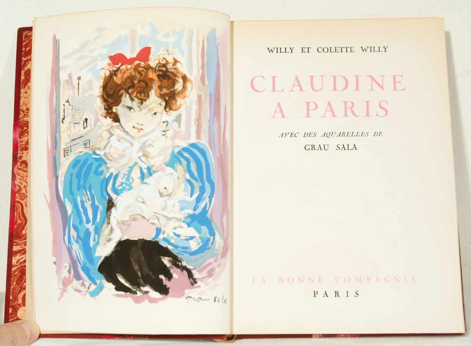 Emili Grau Sala (Barcelona, 1911-1975) and Willy et Colette Willy. "Claudine à Paris". Illustrations