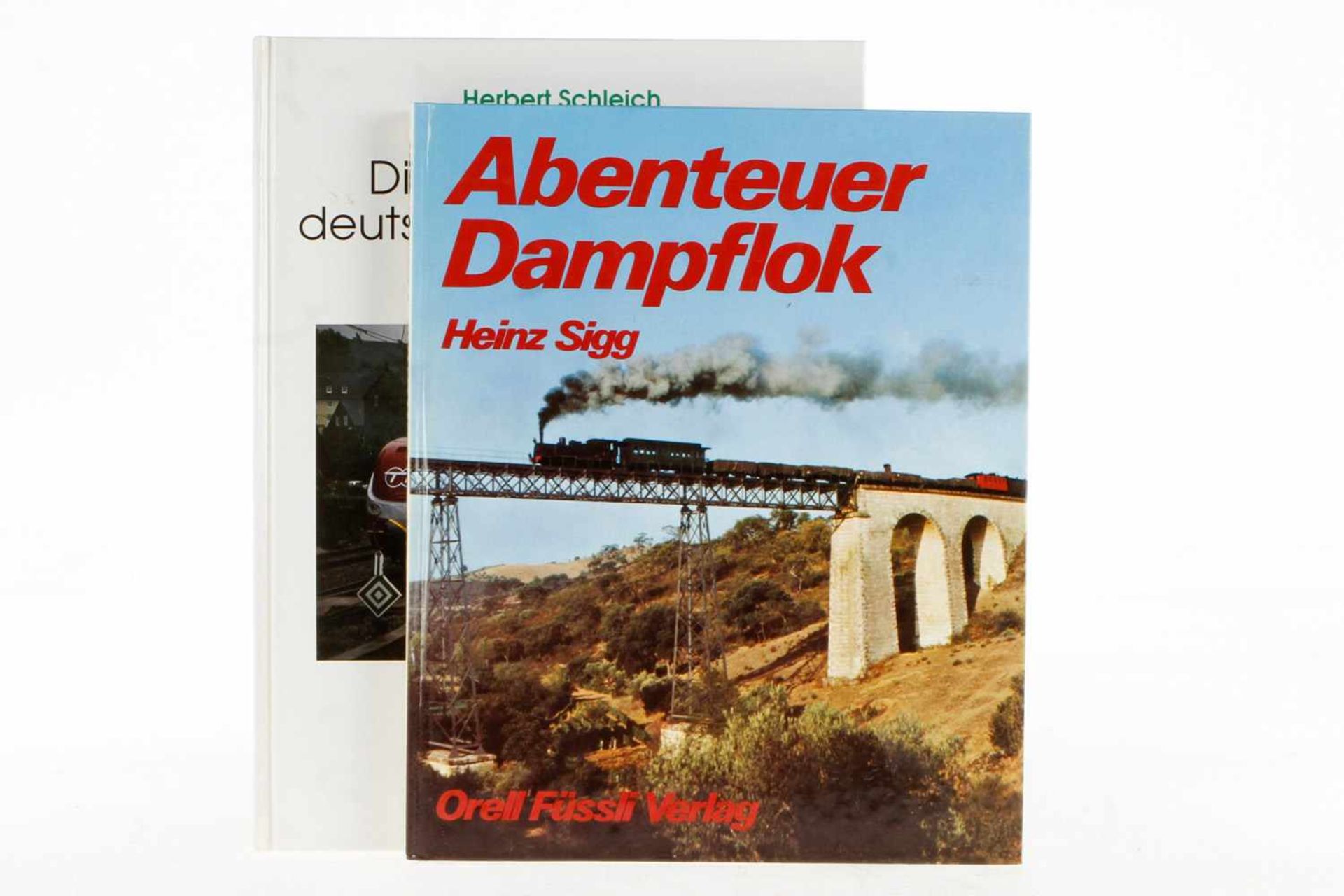 2 Bücher "Abenteuer Dampflok" und "Die berühmtesten deutschen Lokomotiven aller Zeiten",