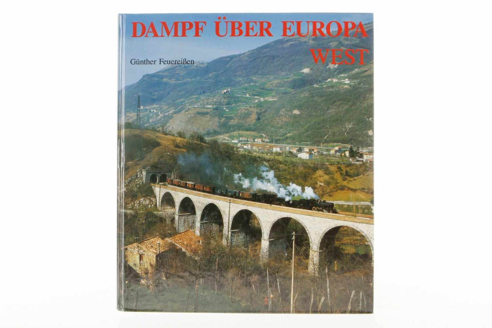 Buch "Dampf über Europa West", 1989, 160 Seiten, Alterungsspuren