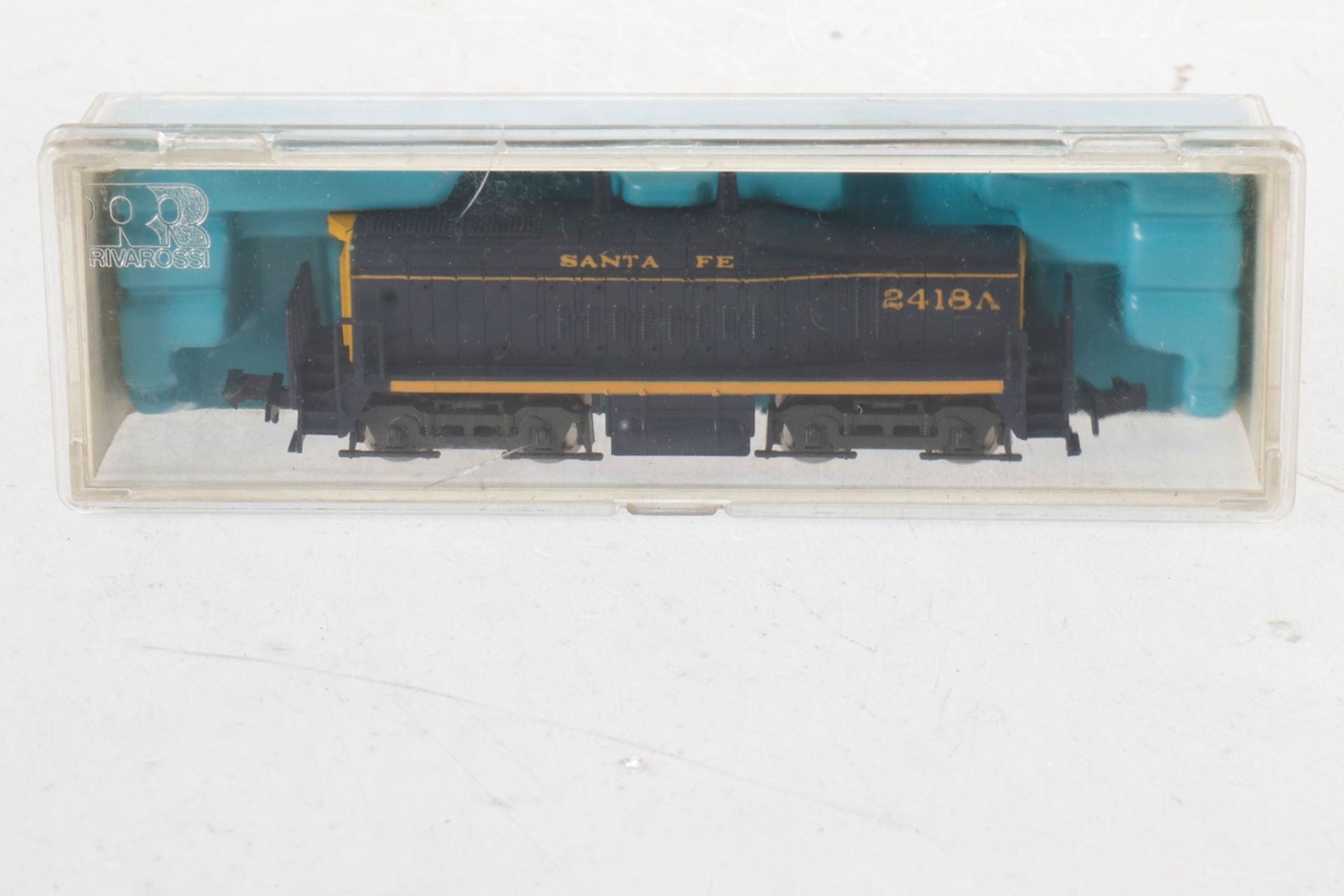 Atlas Diesellok "SF 2418 A" 4011, S N, blau/gelb, Alterungsspuren, OK, Z 1-2