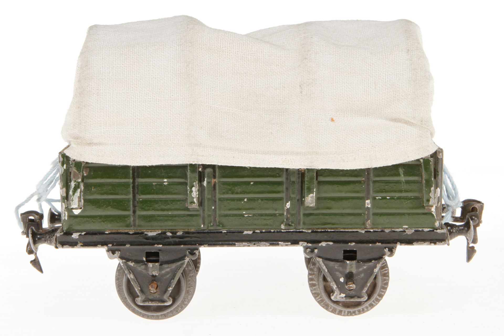 Märklin Planewagen, S 1, HL, LS, L 19,5, bespielt