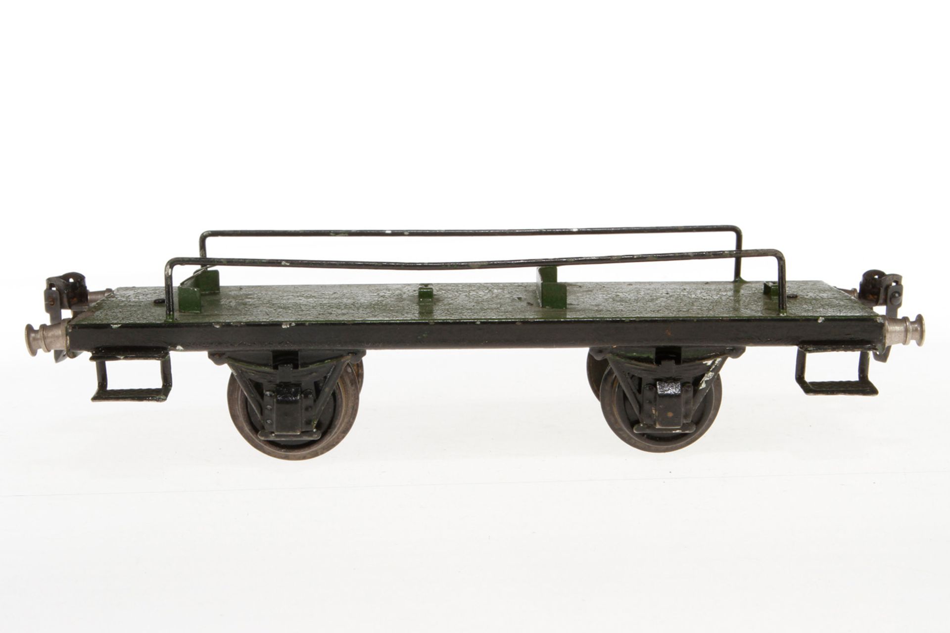 Märklin Plattformwagen, S 1, HL, ohne Tauben/Kanonen, L 24,5, bespielt