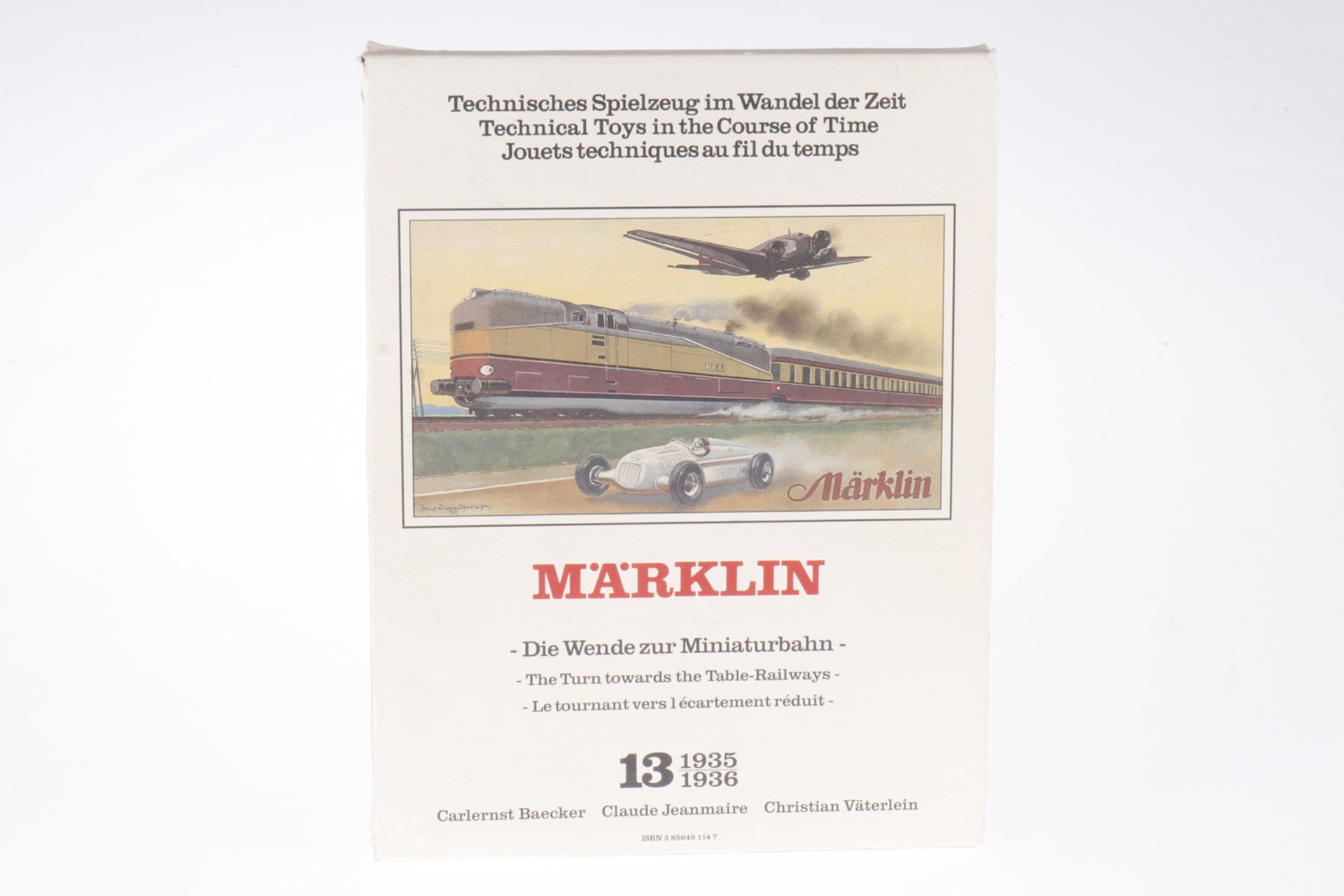 Märklin-Buch "Technisches..." Band 13, im leicht besch. Schuber, Alterungsspuren