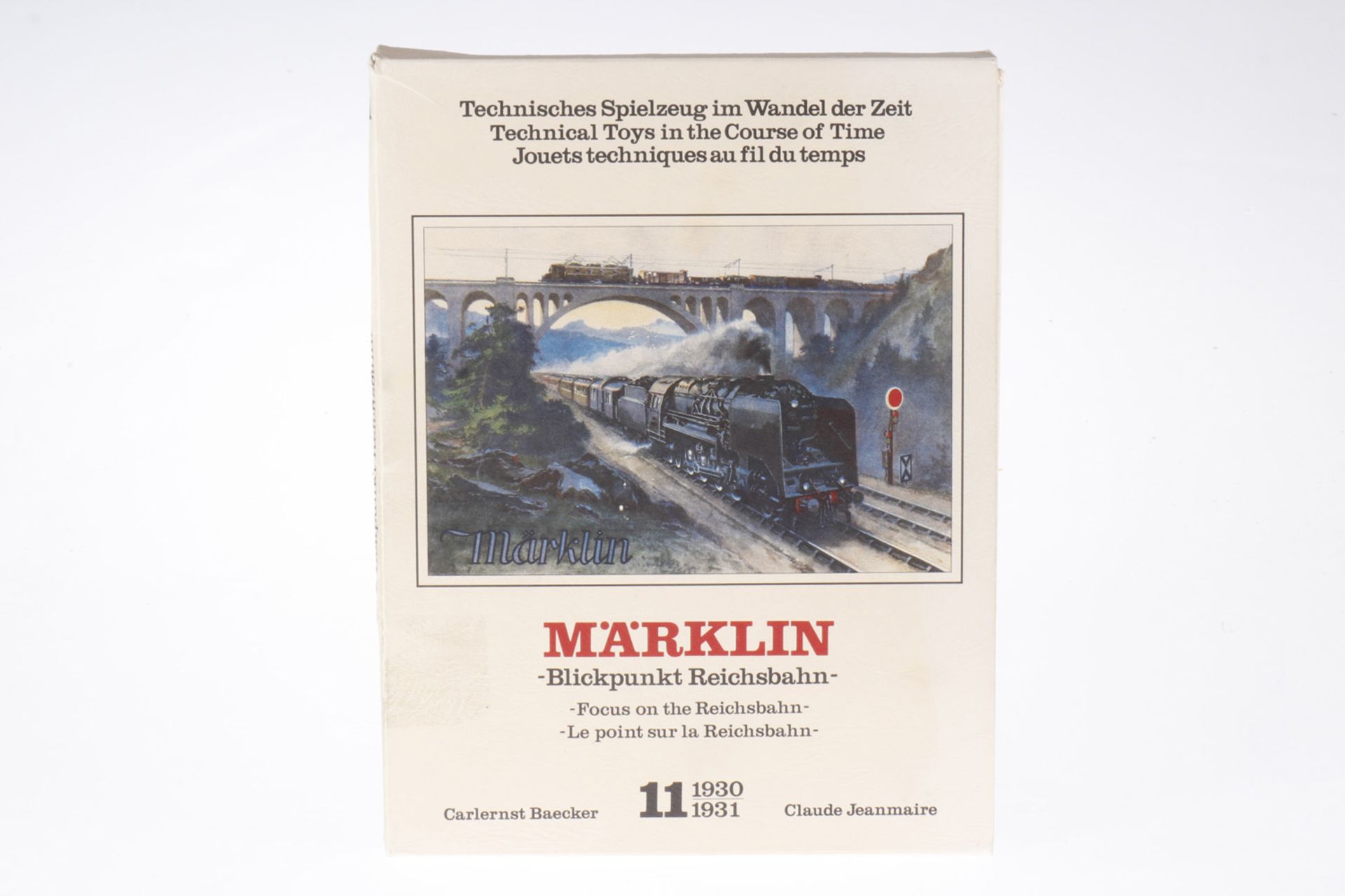 Märklin-Buch "Technisches..." Band 11, im leicht besch. Schuber, Alterungsspuren