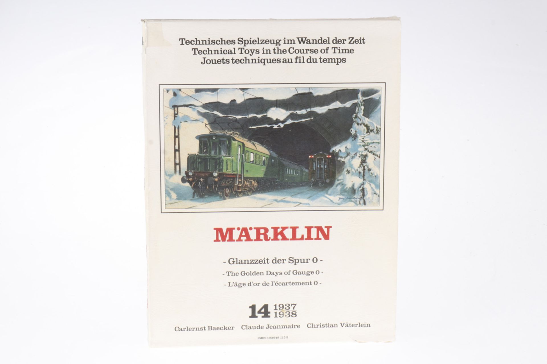 Märklin-Buch "Technisches..." Band 14, im leicht besch. Schuber, Alterungsspuren