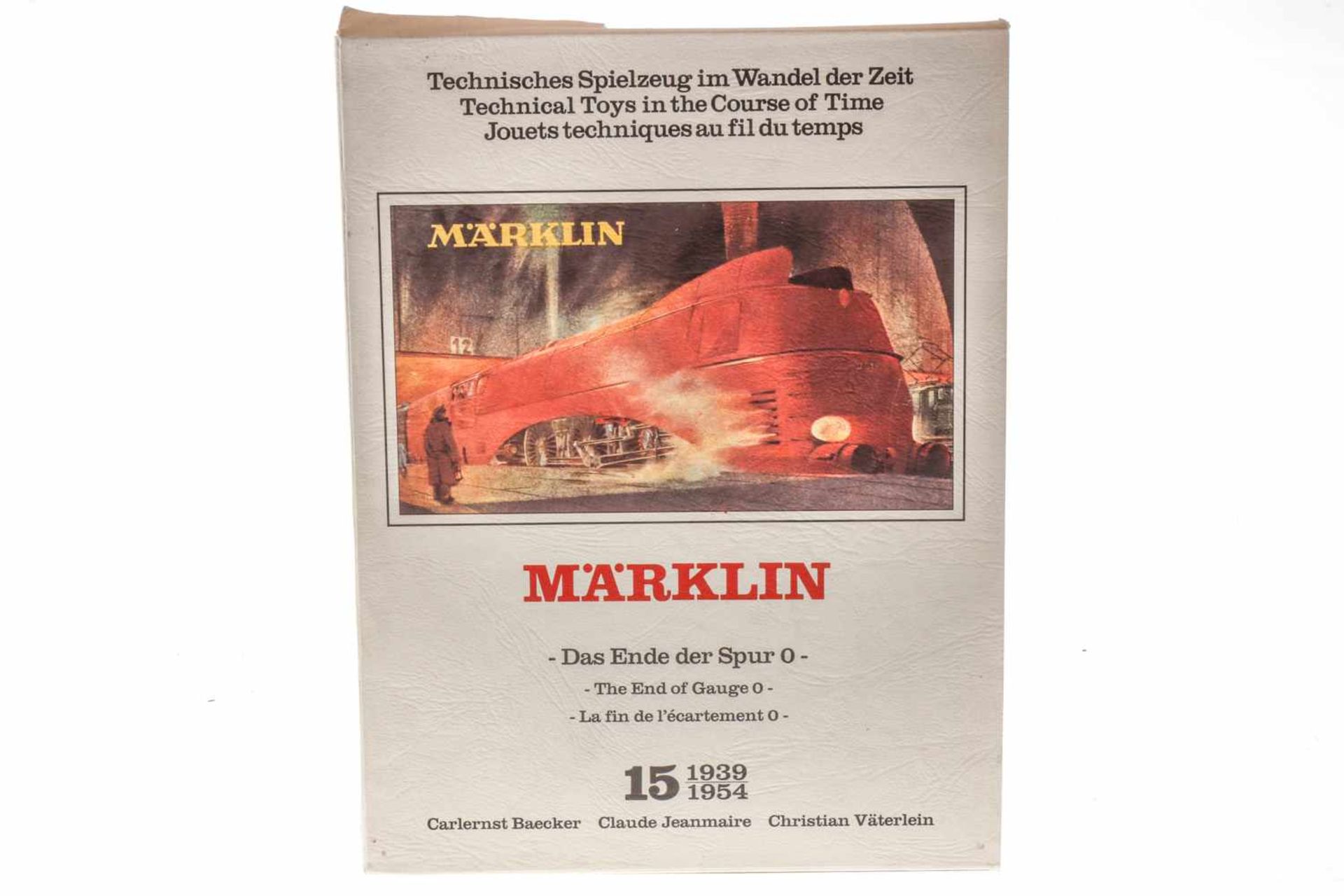 Märklin-Buch "Technisches..." Band 15, im Schuber, Alterungsspuren
