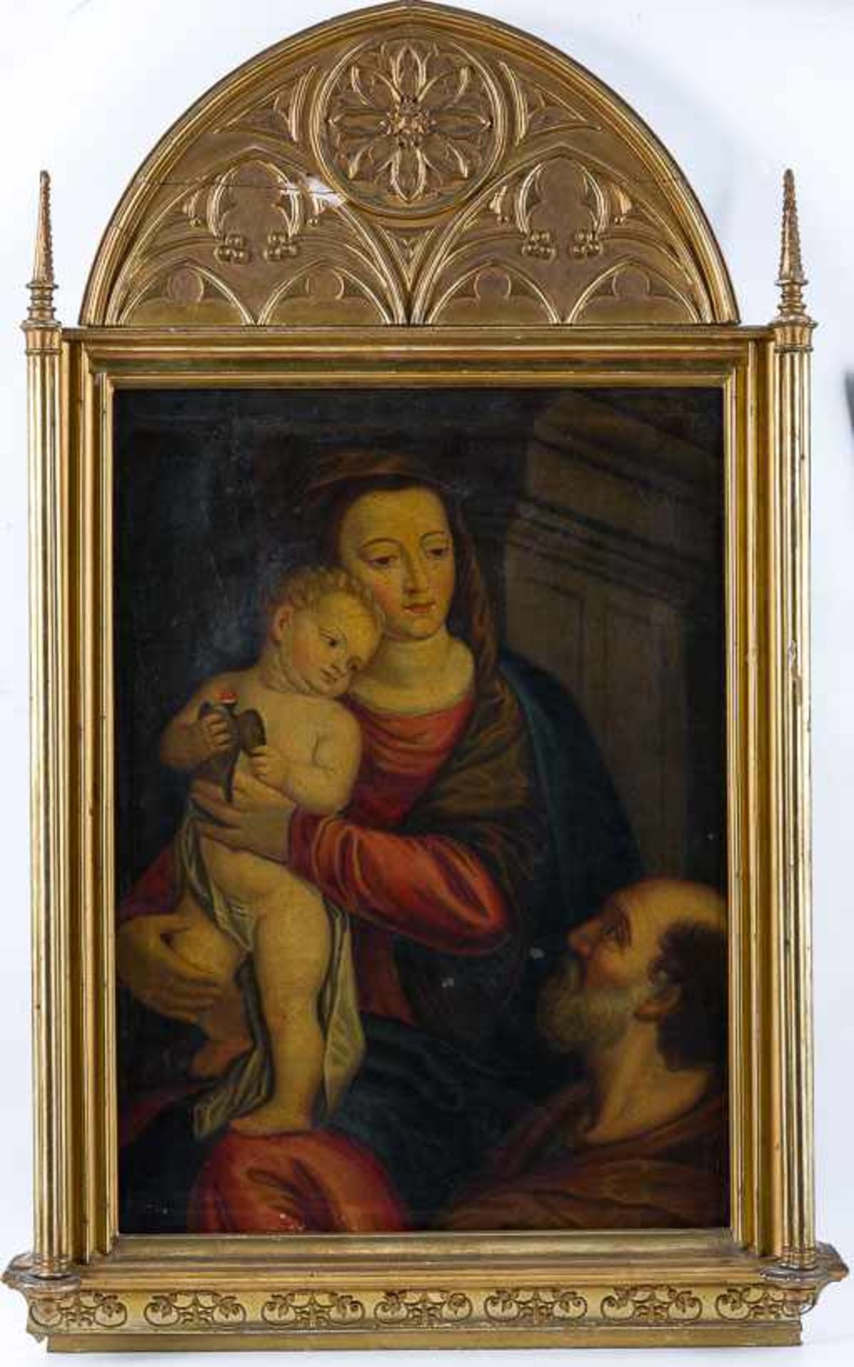 Derselbe Die Heilige Familie. Nach dem Original der Alten Pinakothek in München. Lwd. doubl. 84×66