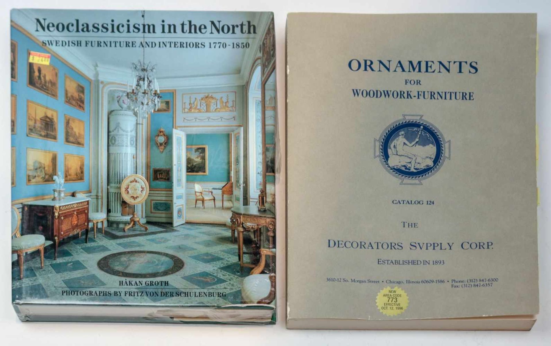 Neoclassicism in the North.Swedish Furniture and Interiors 1770-1850. Rizzoli New York 1990.