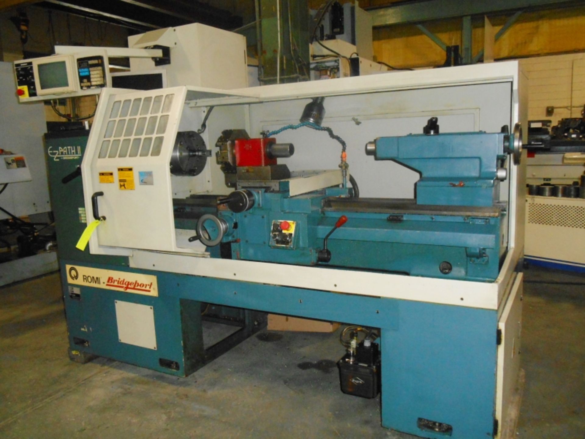 1996 Romi-Bridgeport CNC lathe 19” x 40” - Image 9 of 15