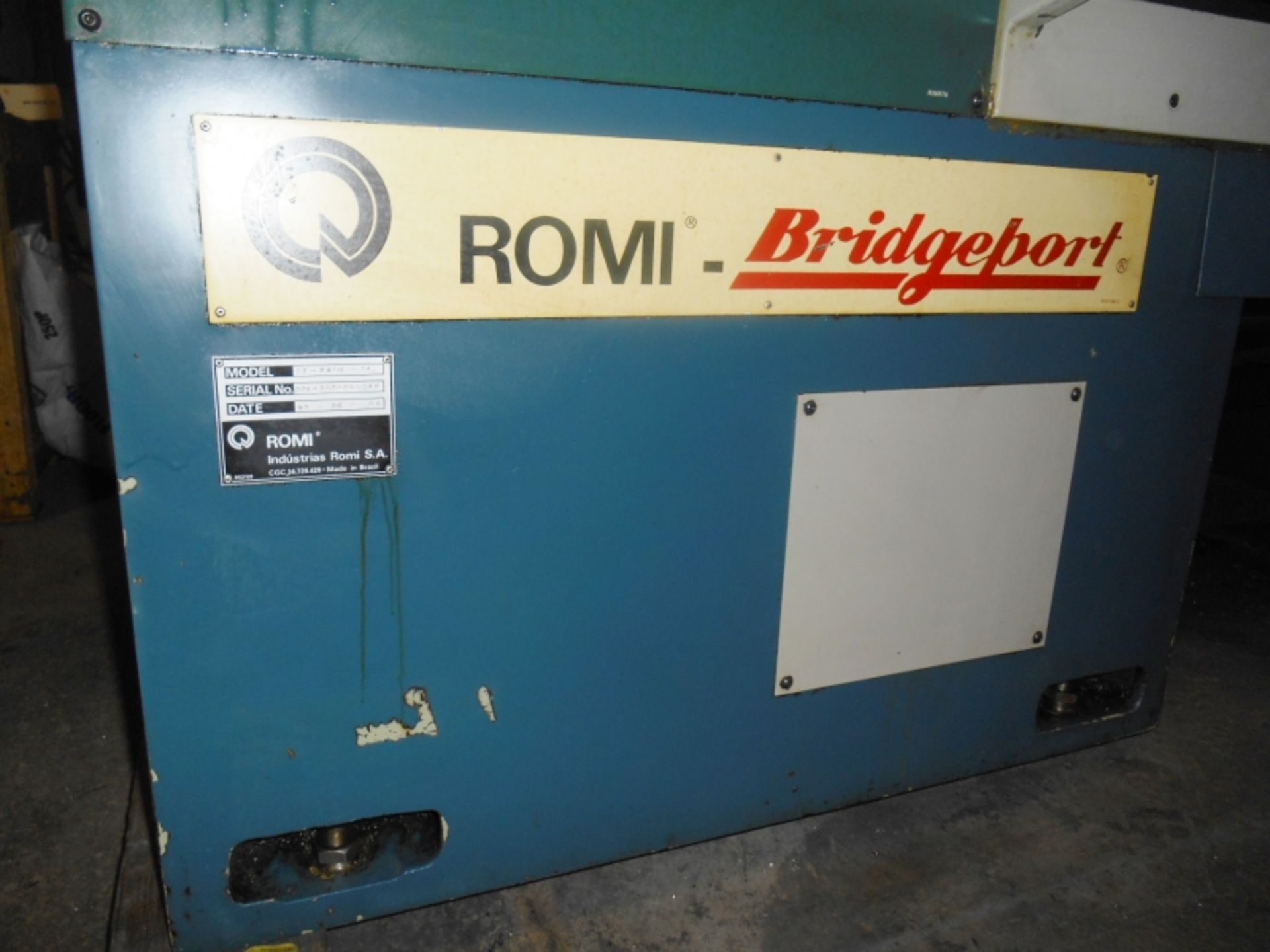 1996 Romi-Bridgeport CNC lathe 19” x 40” - Image 8 of 15