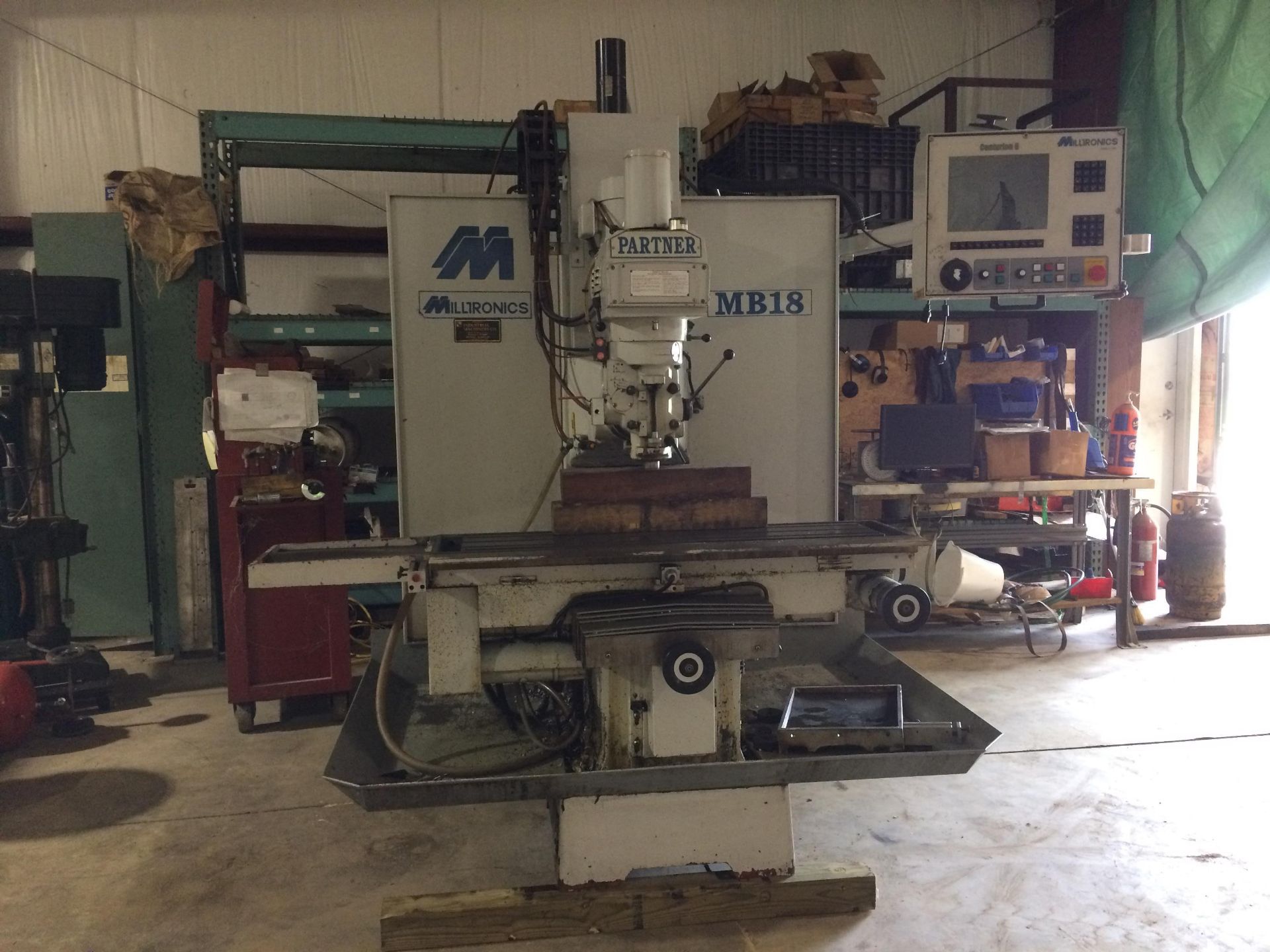 Milltronics MB-18 Tool Room Bed Mill - Image 2 of 8