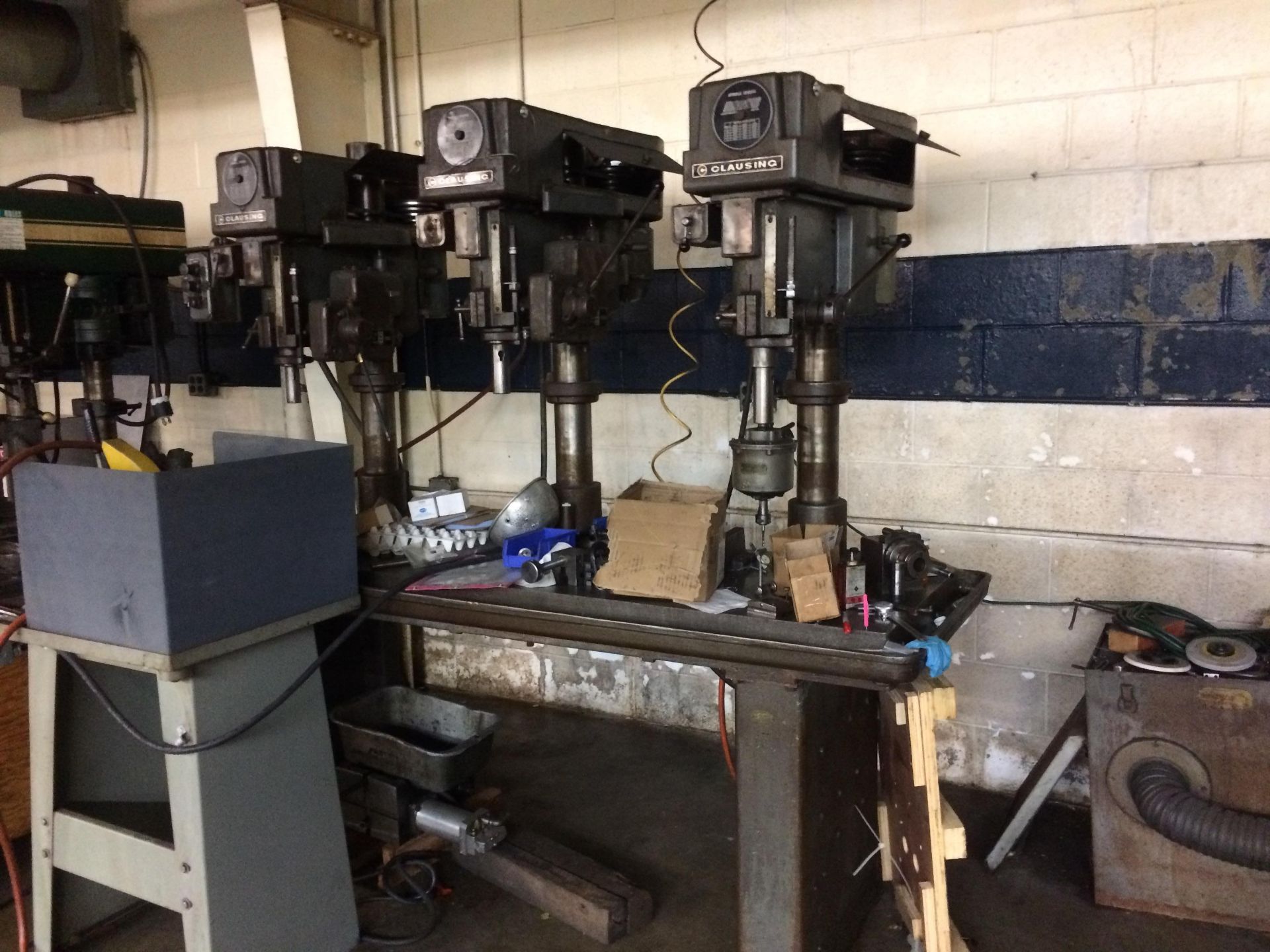 Clausing 3 Head Drill Press