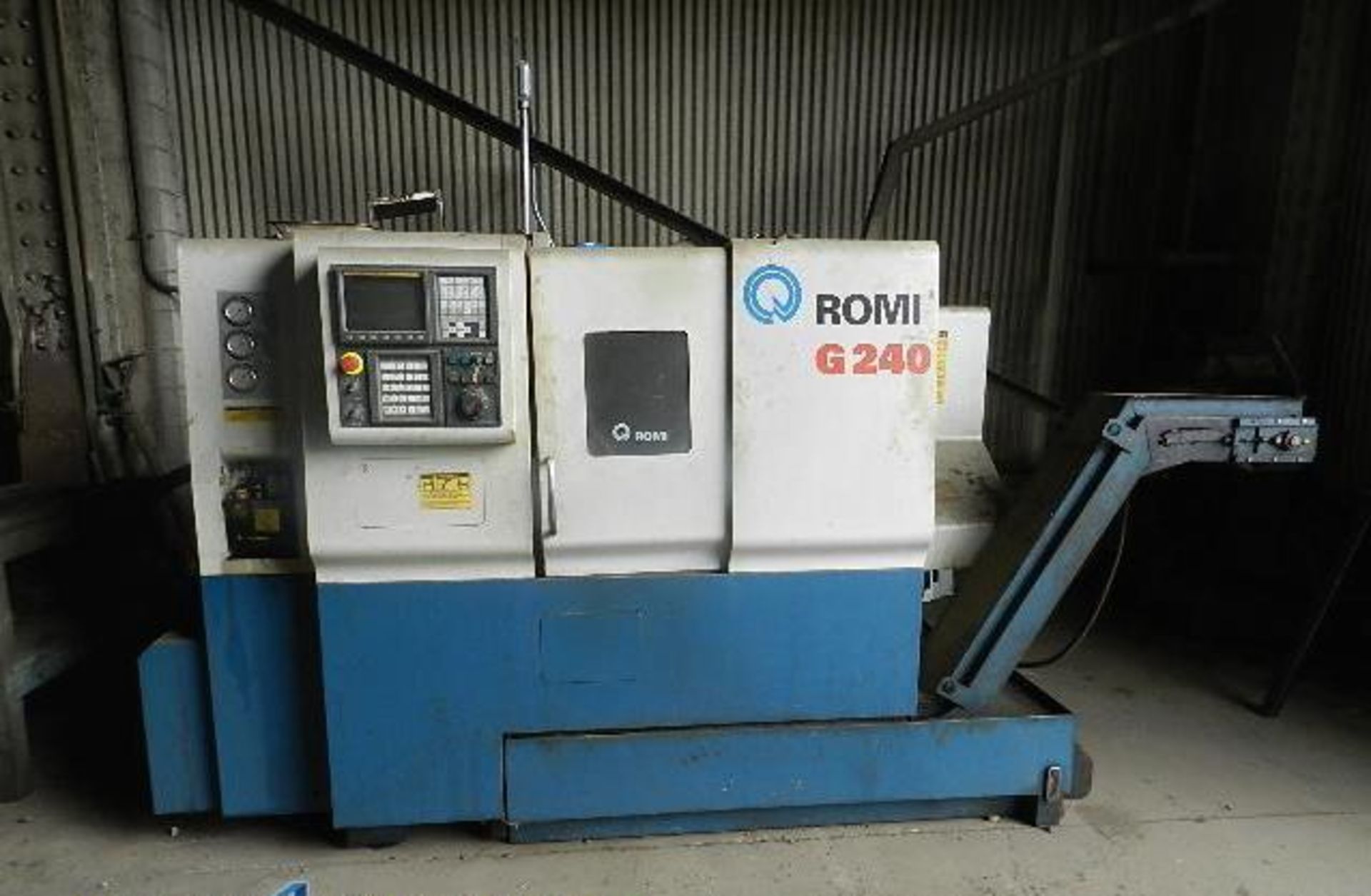 ROMI G240 CNC LATHE 2005 - Image 3 of 12