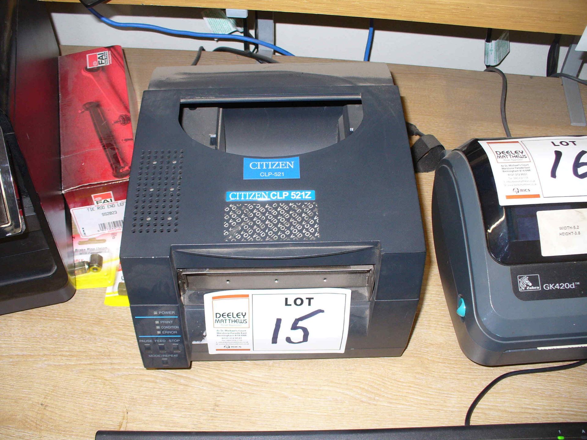 Citizen CLP-521Z LABEL PRINTER