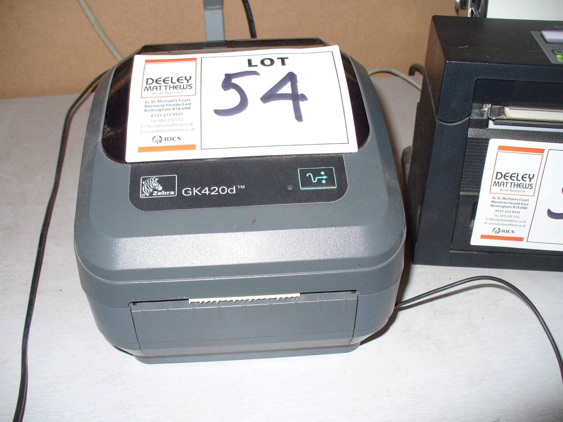 Zebra GK420D LABEL PRINTER