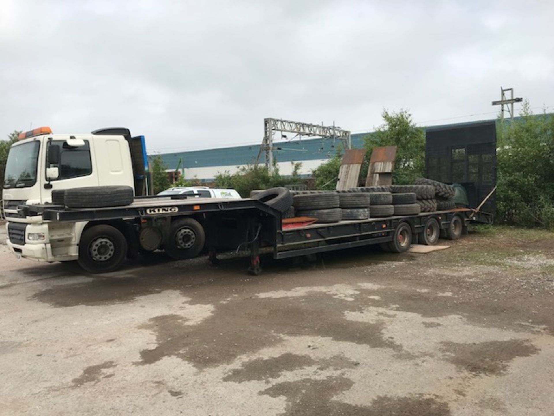 King triaxle step frame TRAILER - Image 2 of 8