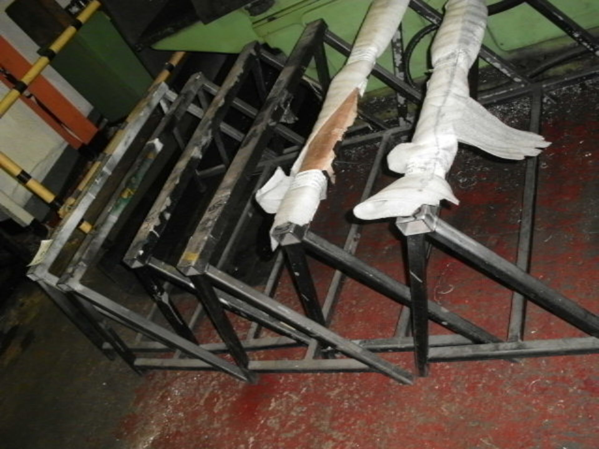 6 fabricated steel TRESTLES 39" x 24"