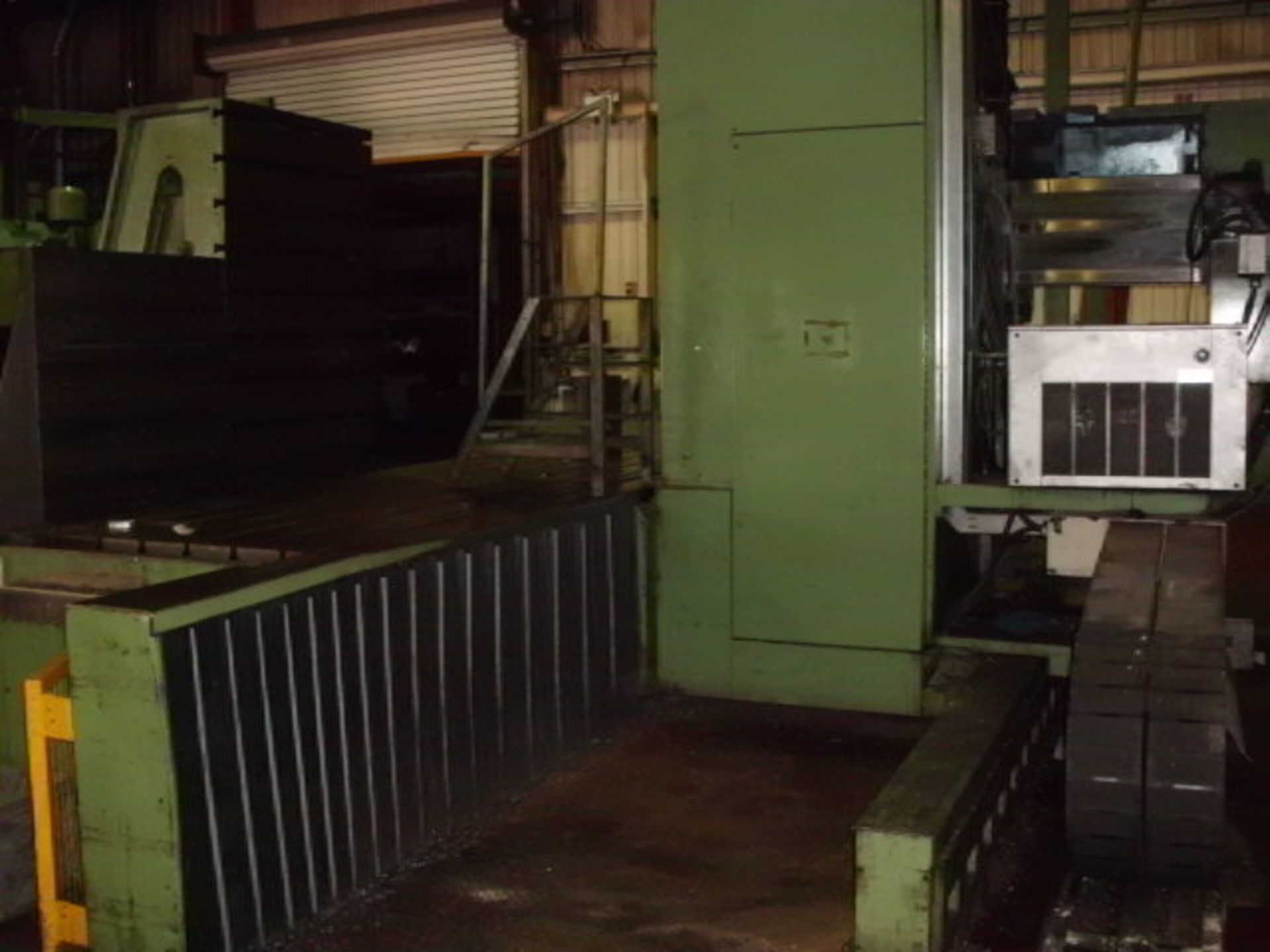 MECOF CNC BEDMILL (1985), serial no 068156, table 9m x 1200, 2 x table ext 1.5m x 1m, X - 6626, - Image 7 of 13