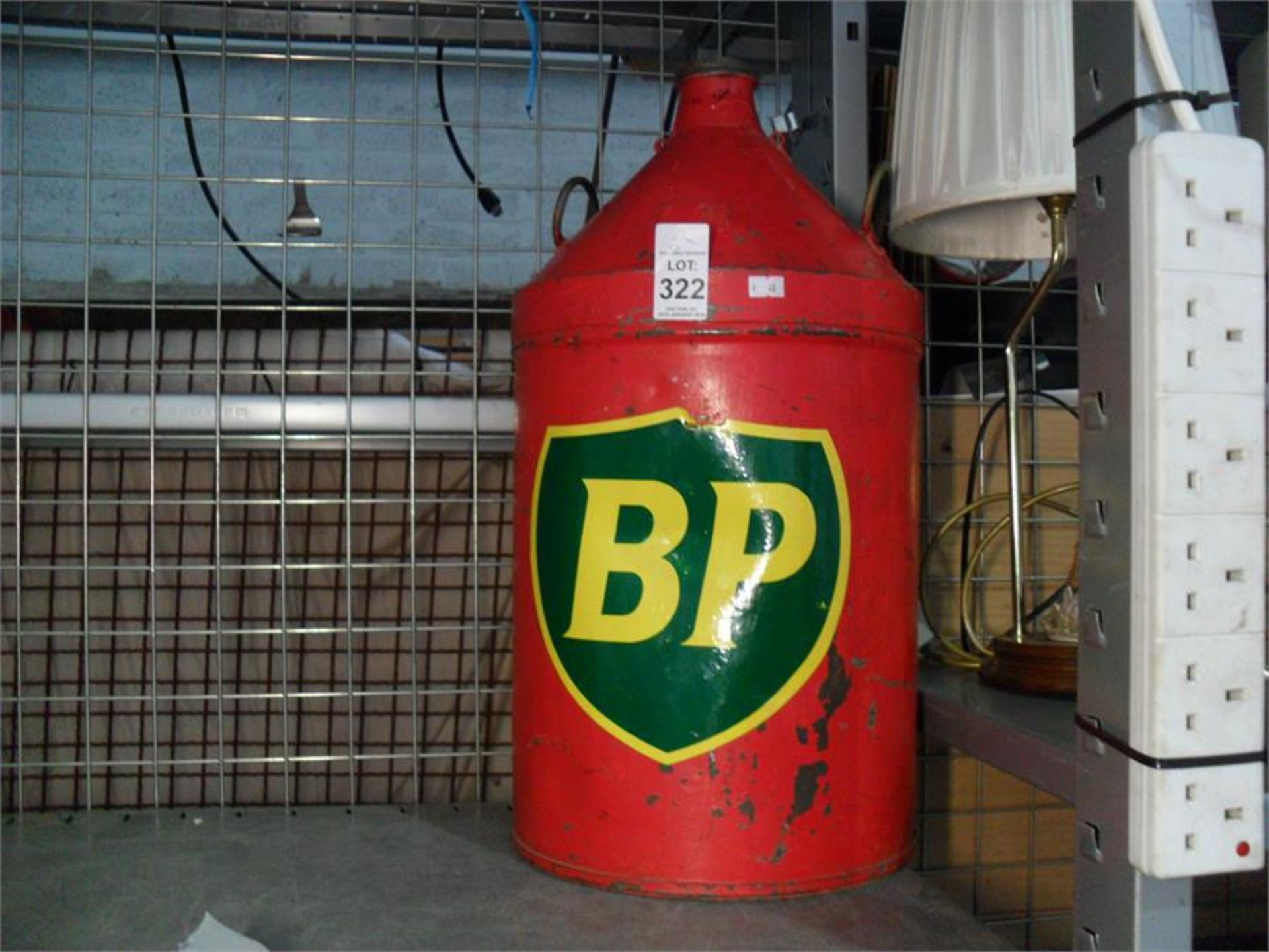 LARGE OLD BP CAN