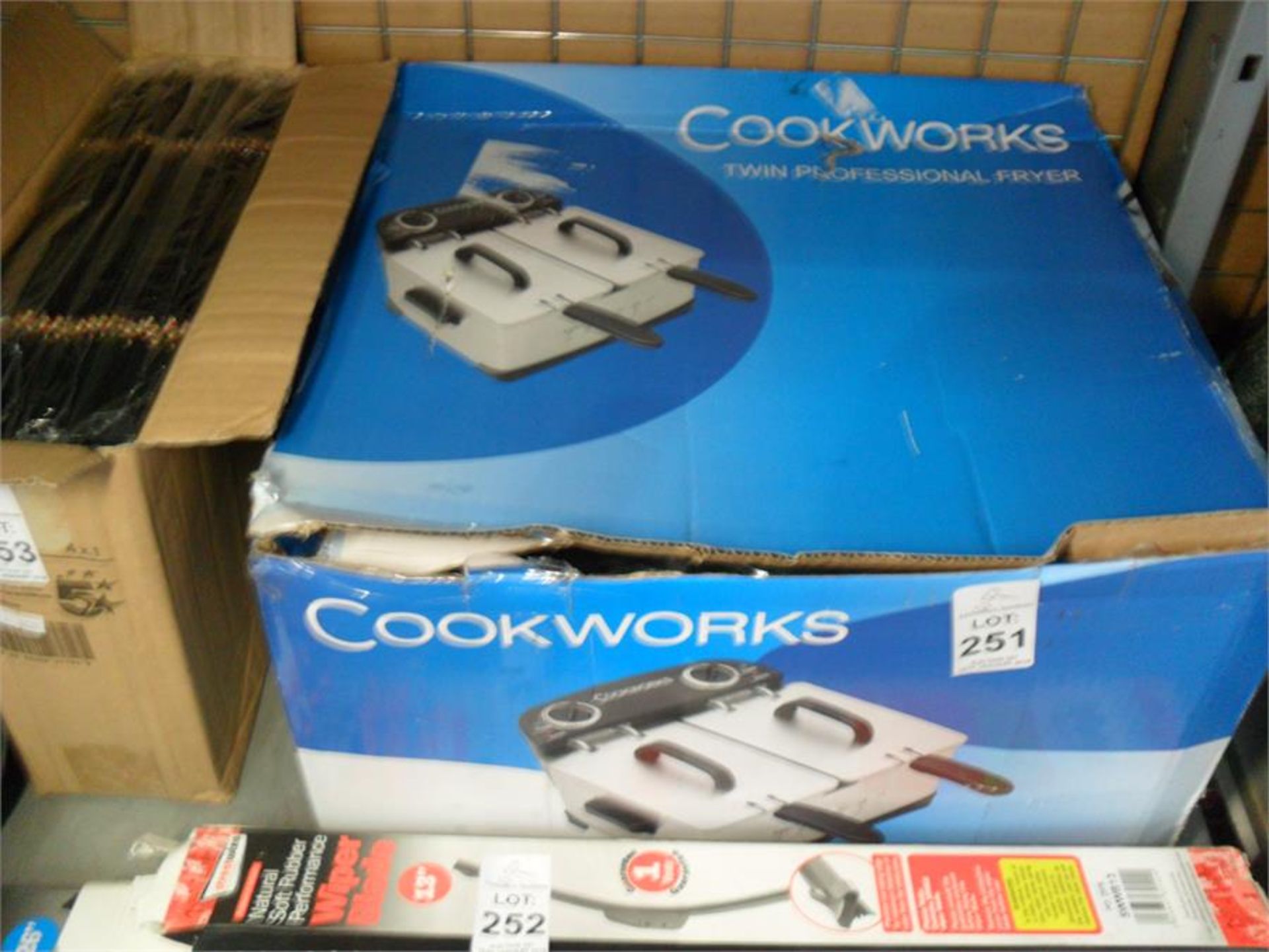 COOKWORKS TWIN FRYER