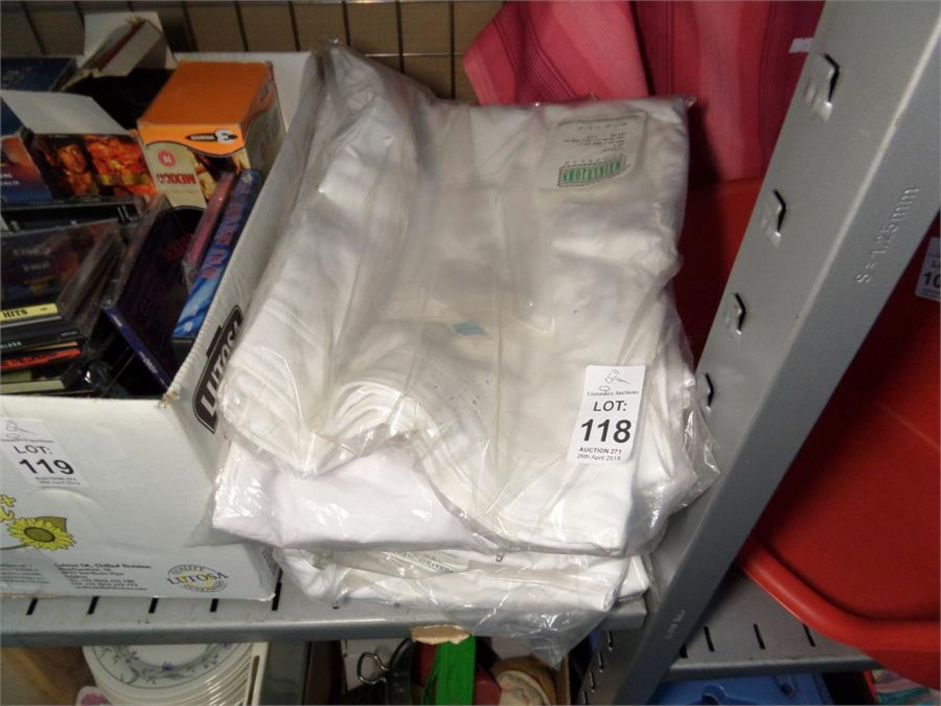 JOB LOT OF BAKERS WHITE TROUSERS NEW