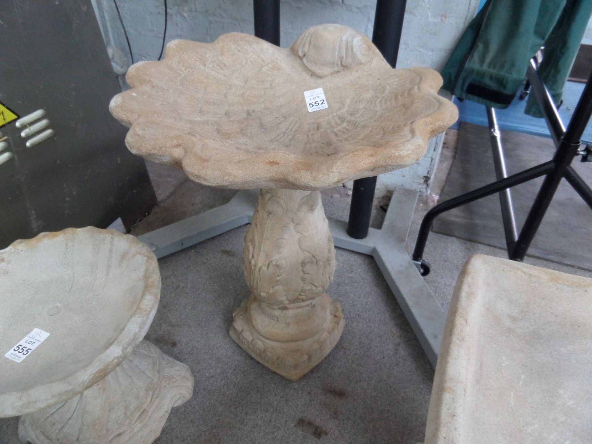 STONE BIRD BATH