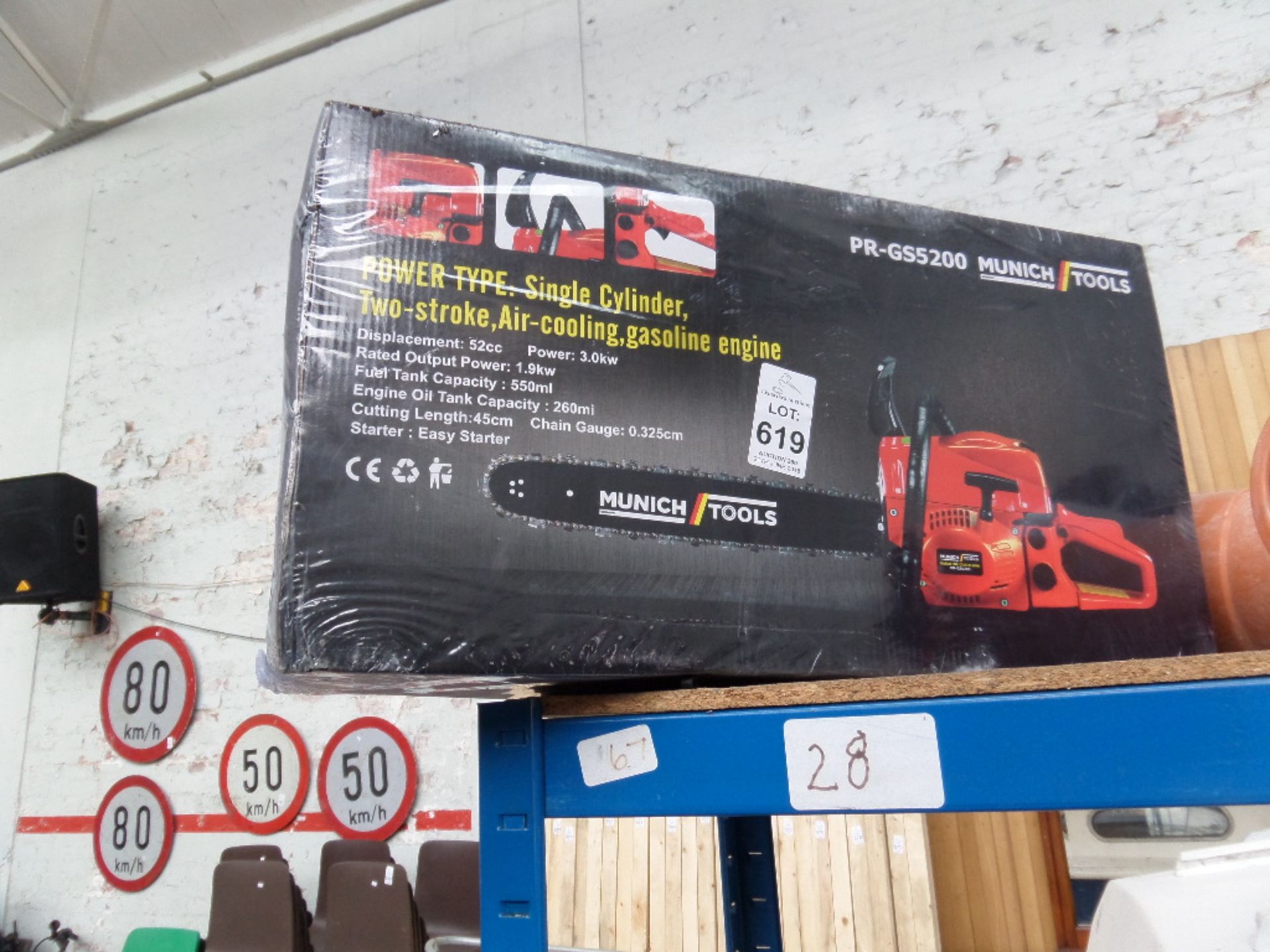 NEW MUNICH TOOL CHAINSAW (WORKING) - Image 2 of 2